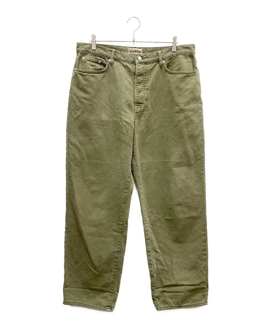 [Pre-owned] stussy BIG OL' JEAN WASHED CANVAS 116618