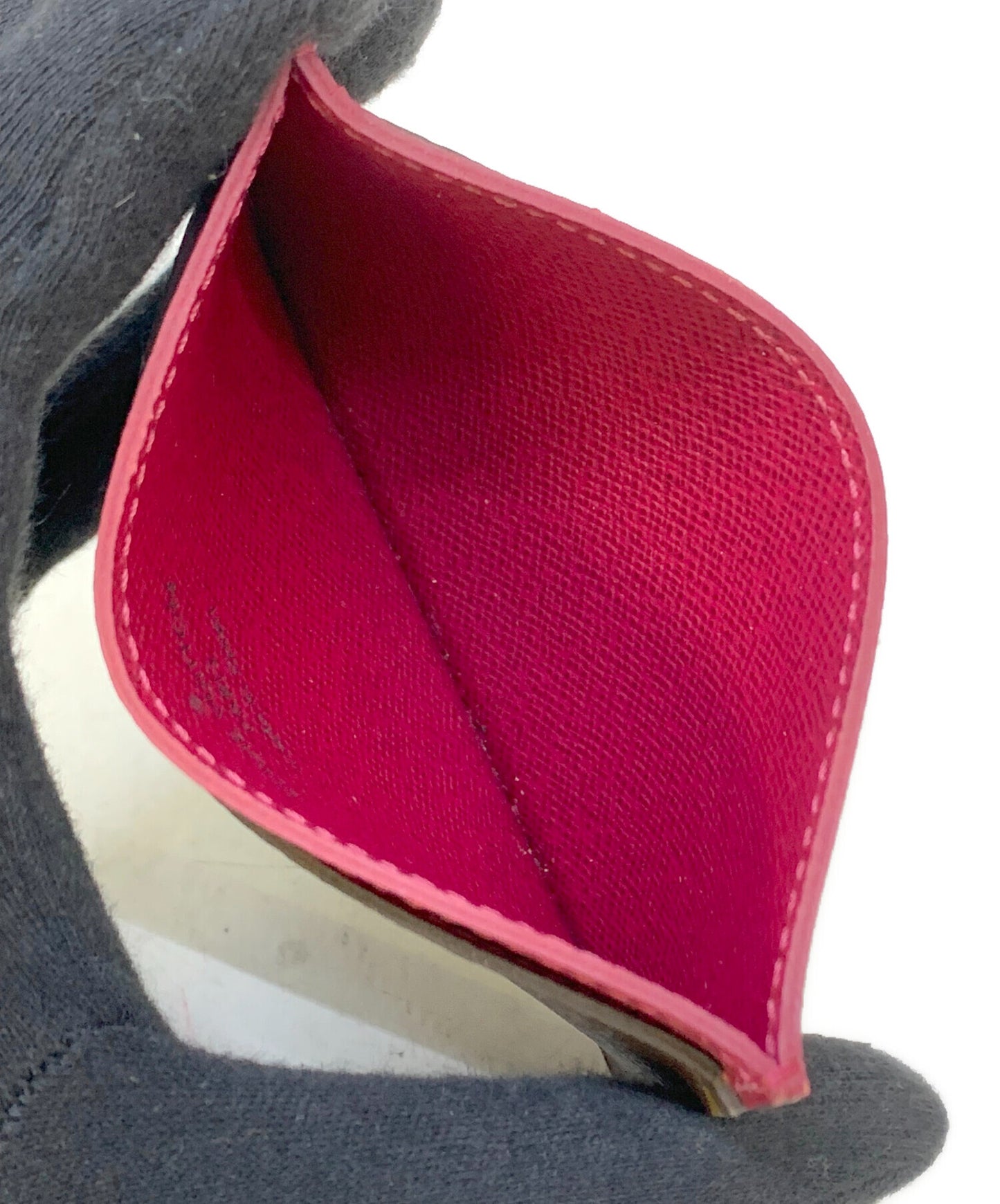 [Pre-owned] LOUIS VUITTON Card case Porto Culto Surnple M60703