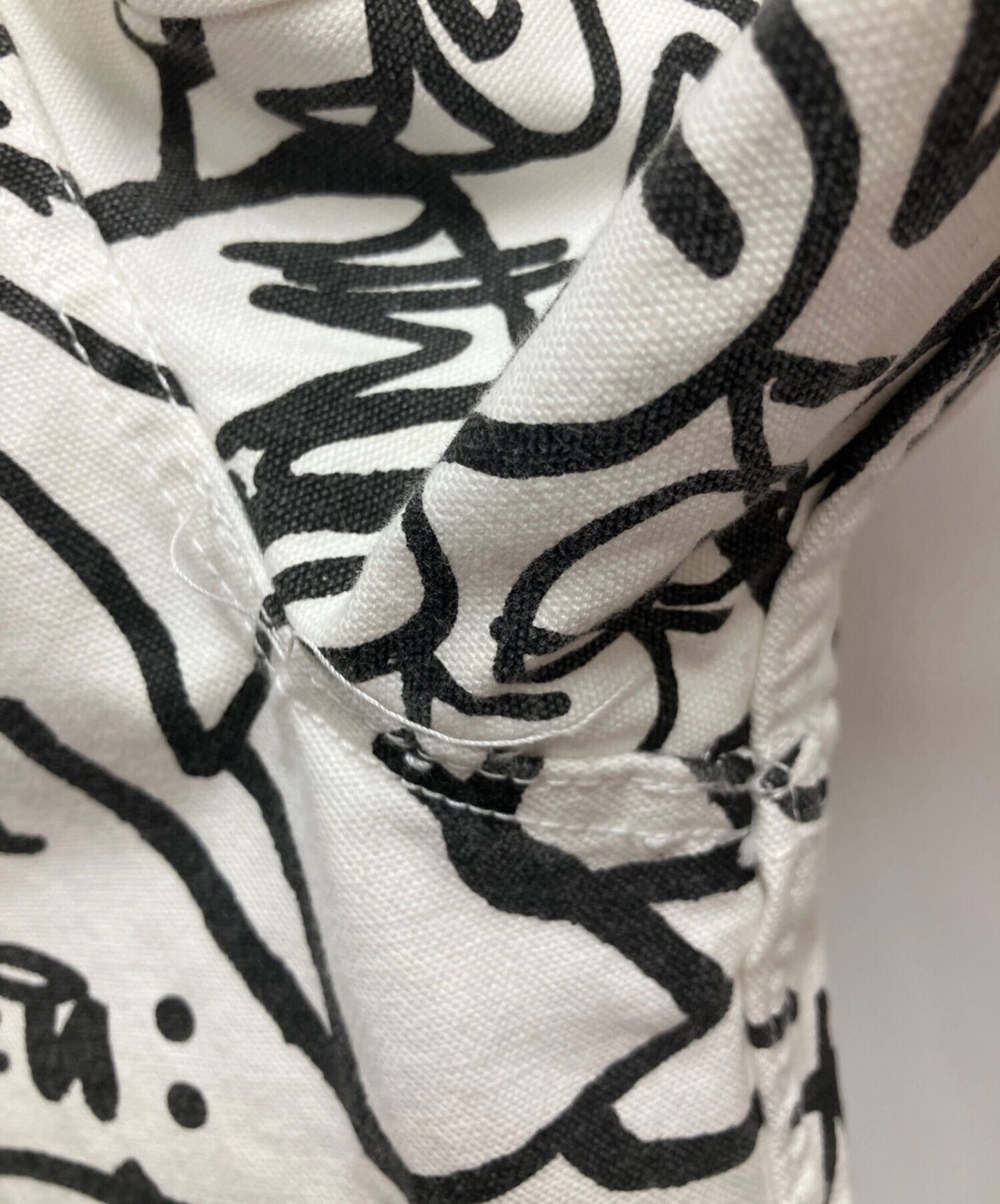 [Pre-owned] COMME des GARCONS Painted Canvas Chore Coat