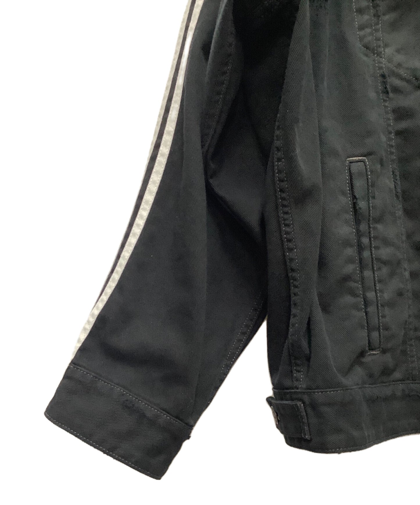 [Pre-owned] BALENCIAGA 23SS Crushed Sidelined Denim Jacket 724775 TNW54