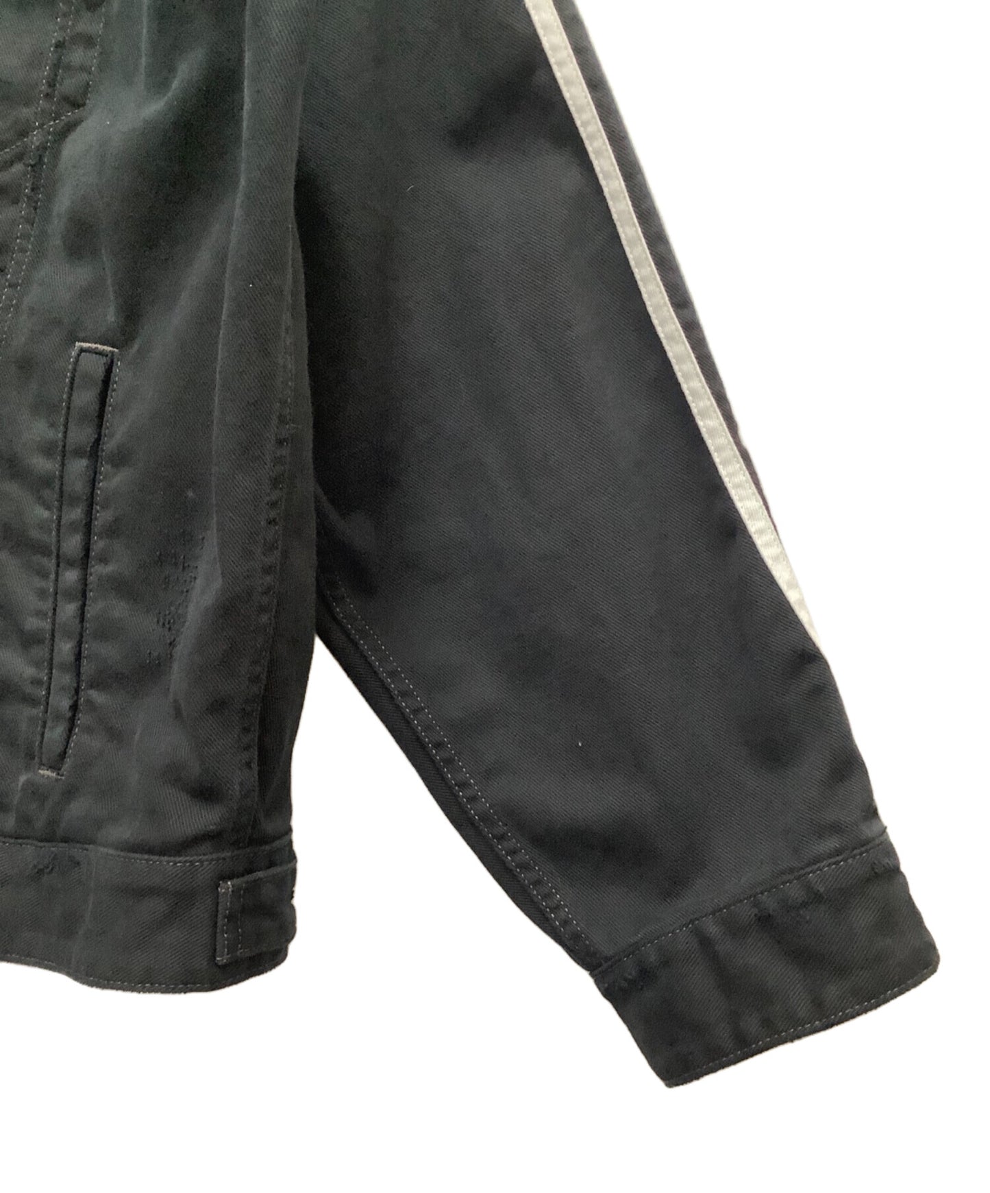 [Pre-owned] BALENCIAGA 23SS Crushed Sidelined Denim Jacket 724775 TNW54