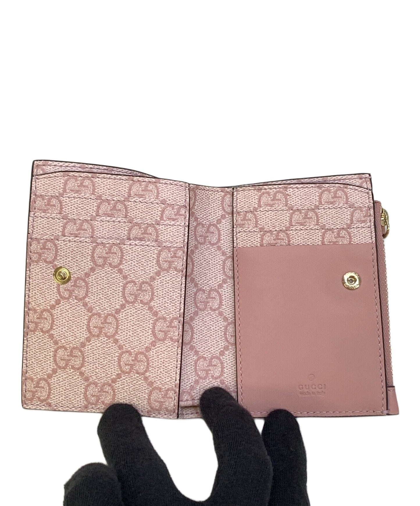 [Pre-owned] GUCCI Bifold wallet GG-emblemmed medium wallet 826718