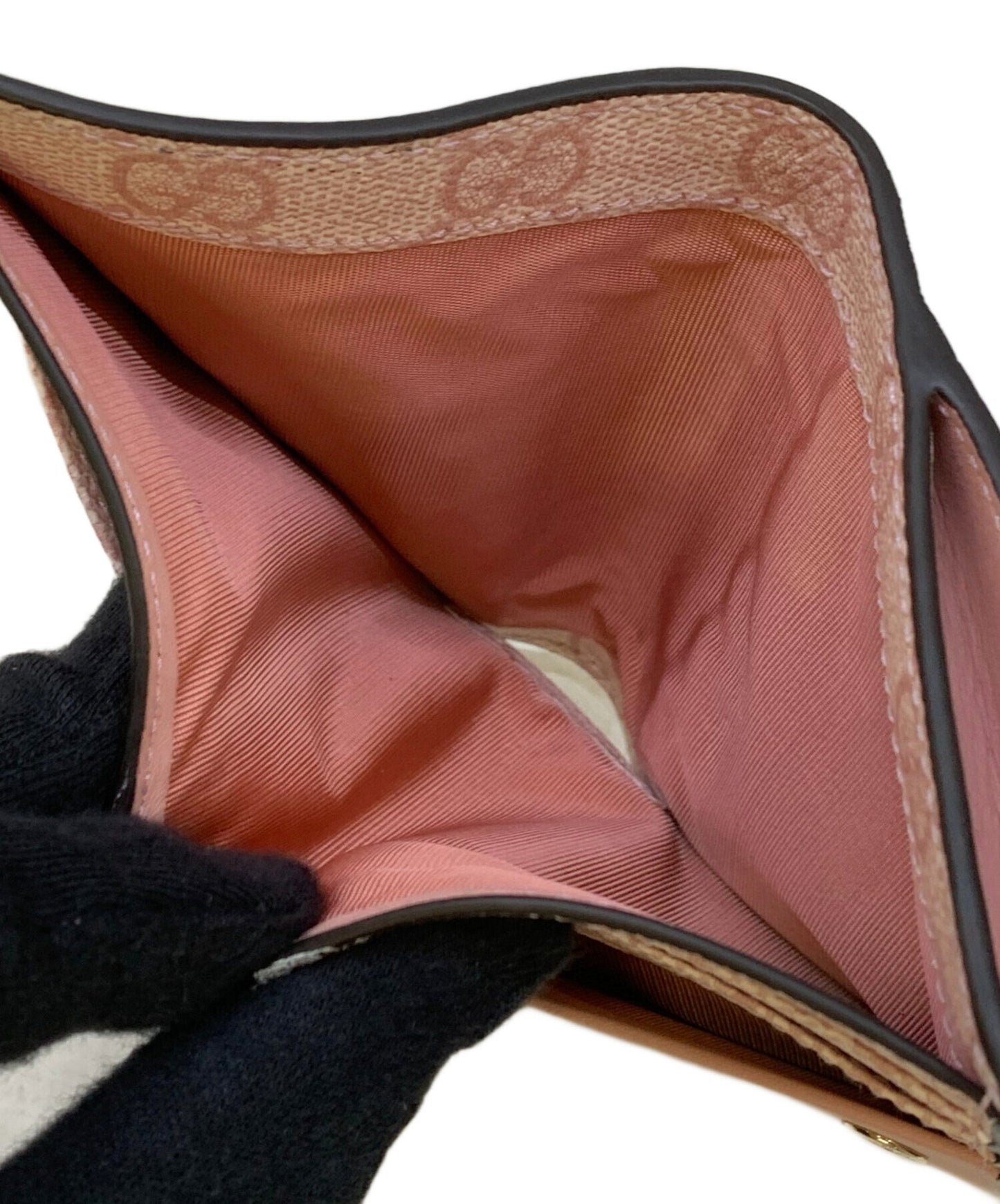 [Pre-owned] GUCCI Bifold wallet GG-emblemmed medium wallet 826718