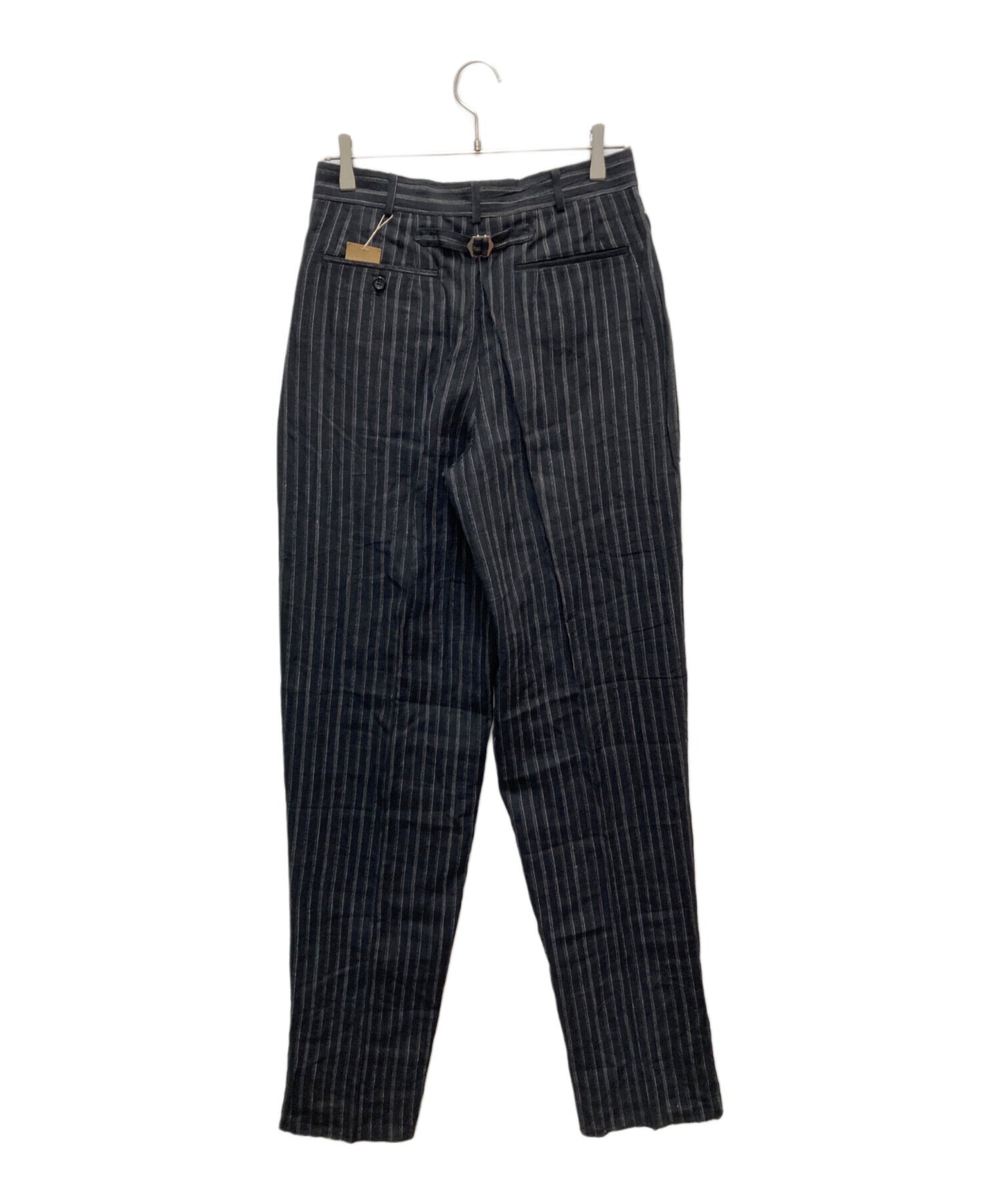 [Pre-owned] COMME des GARCONS Linen tuck pants HP-02034M