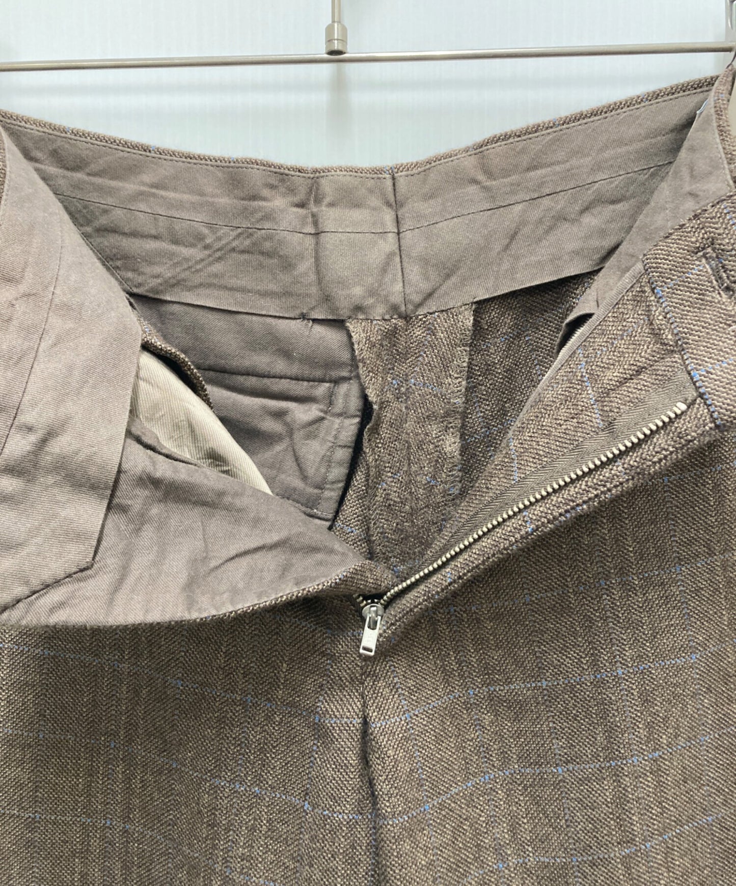 [Pre-owned] Vivienne Westwood man wool check pants 4645-1721