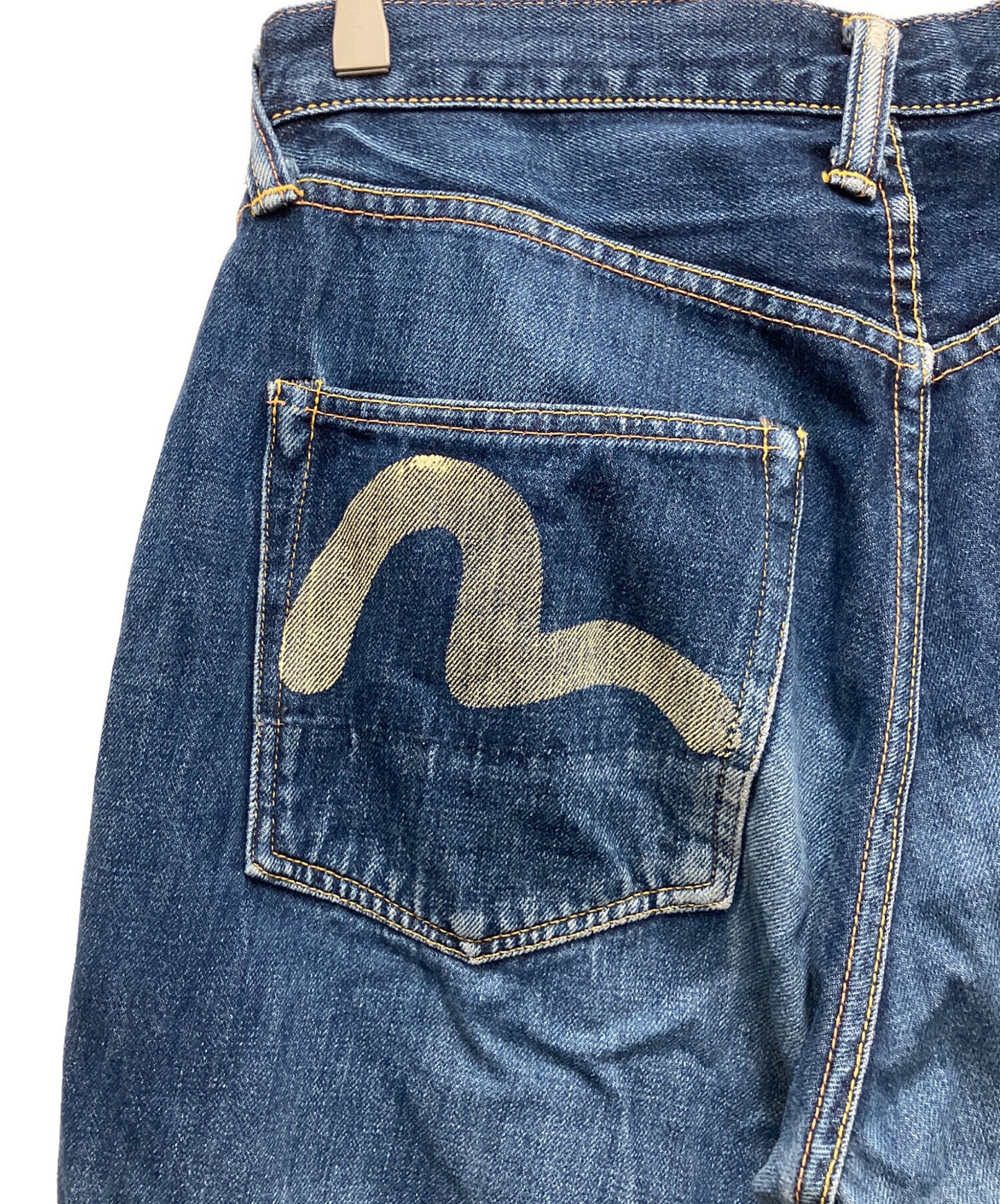 [Pre-owned] EVISU Seagull denim pants