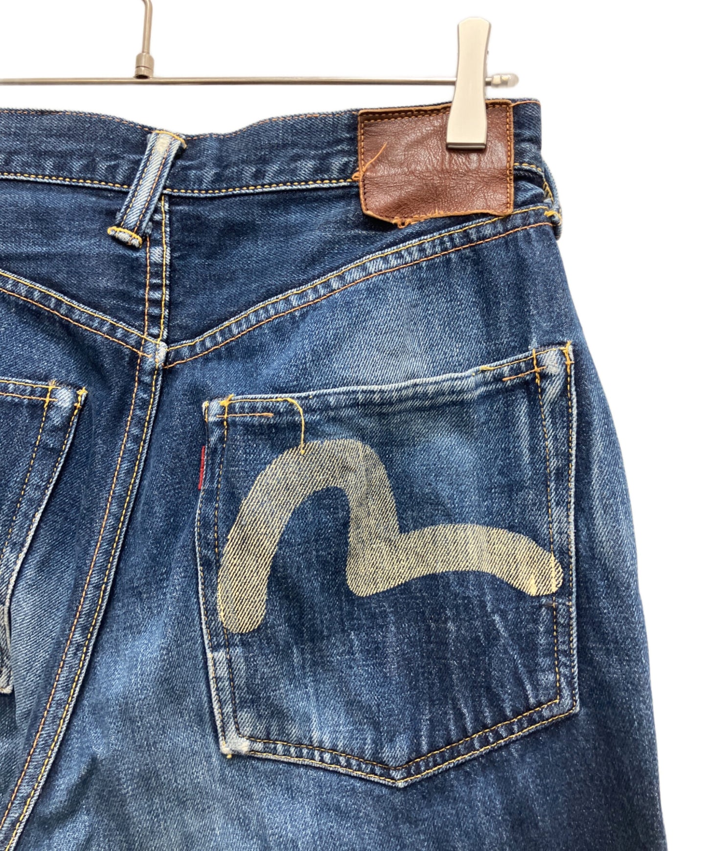 [Pre-owned] EVISU Seagull denim pants