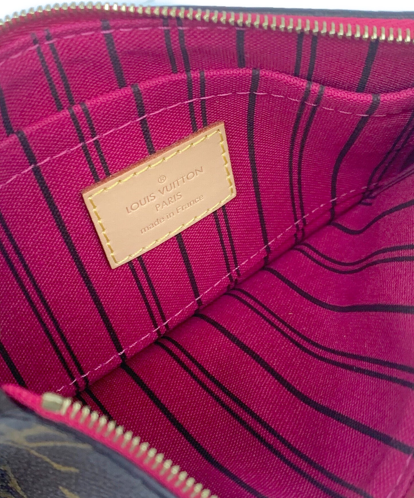 [Pre-owned] LOUIS VUITTON Neverfull MM accessory pouch Monogram