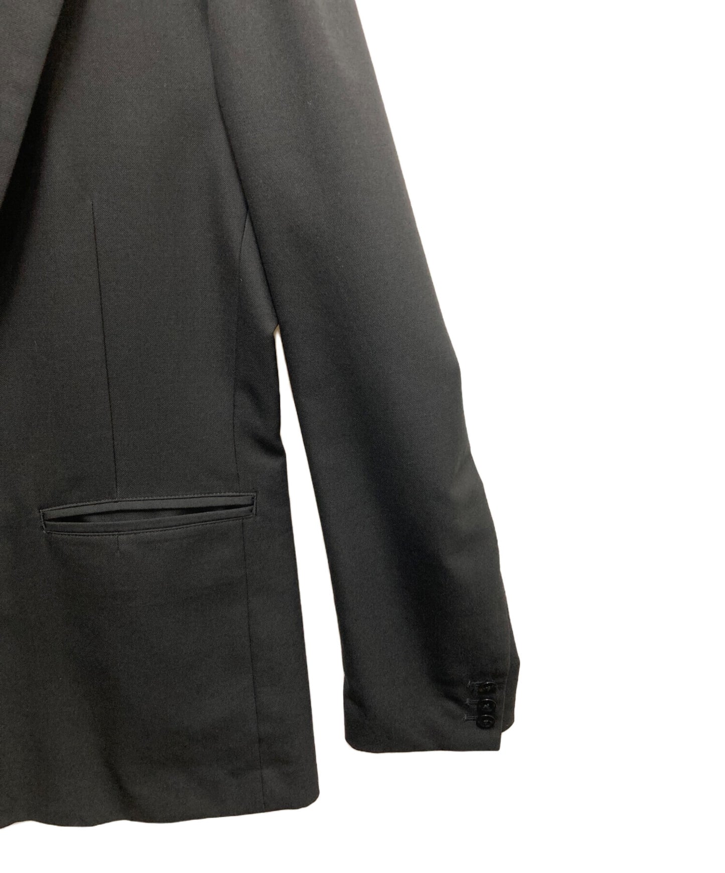 [Pre-owned] GROUND Y Gabardine Single Jacket GA-J03-100