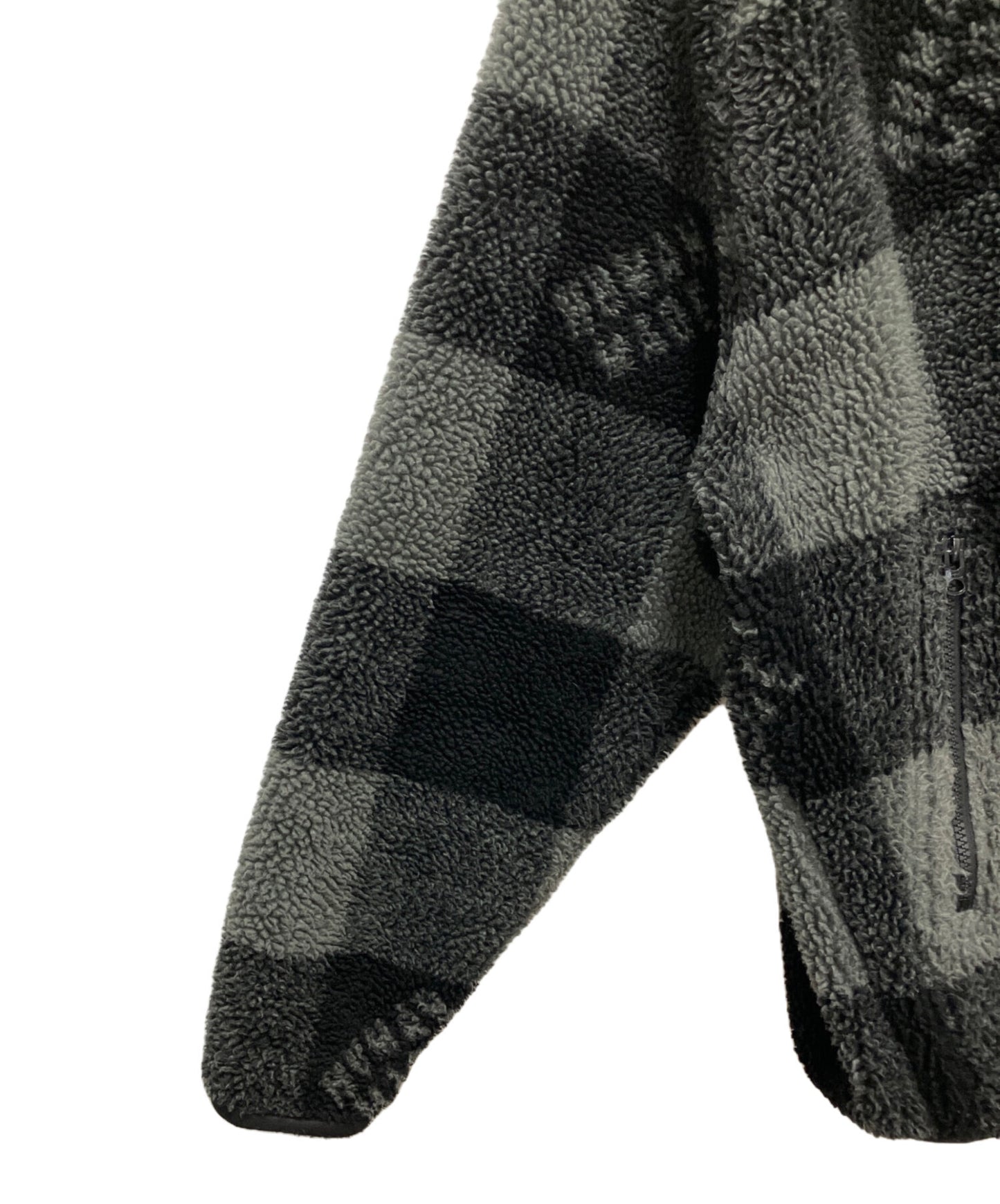 [Pre-owned] HUMAN MADE  CHECK BOA FLEECE JACKET