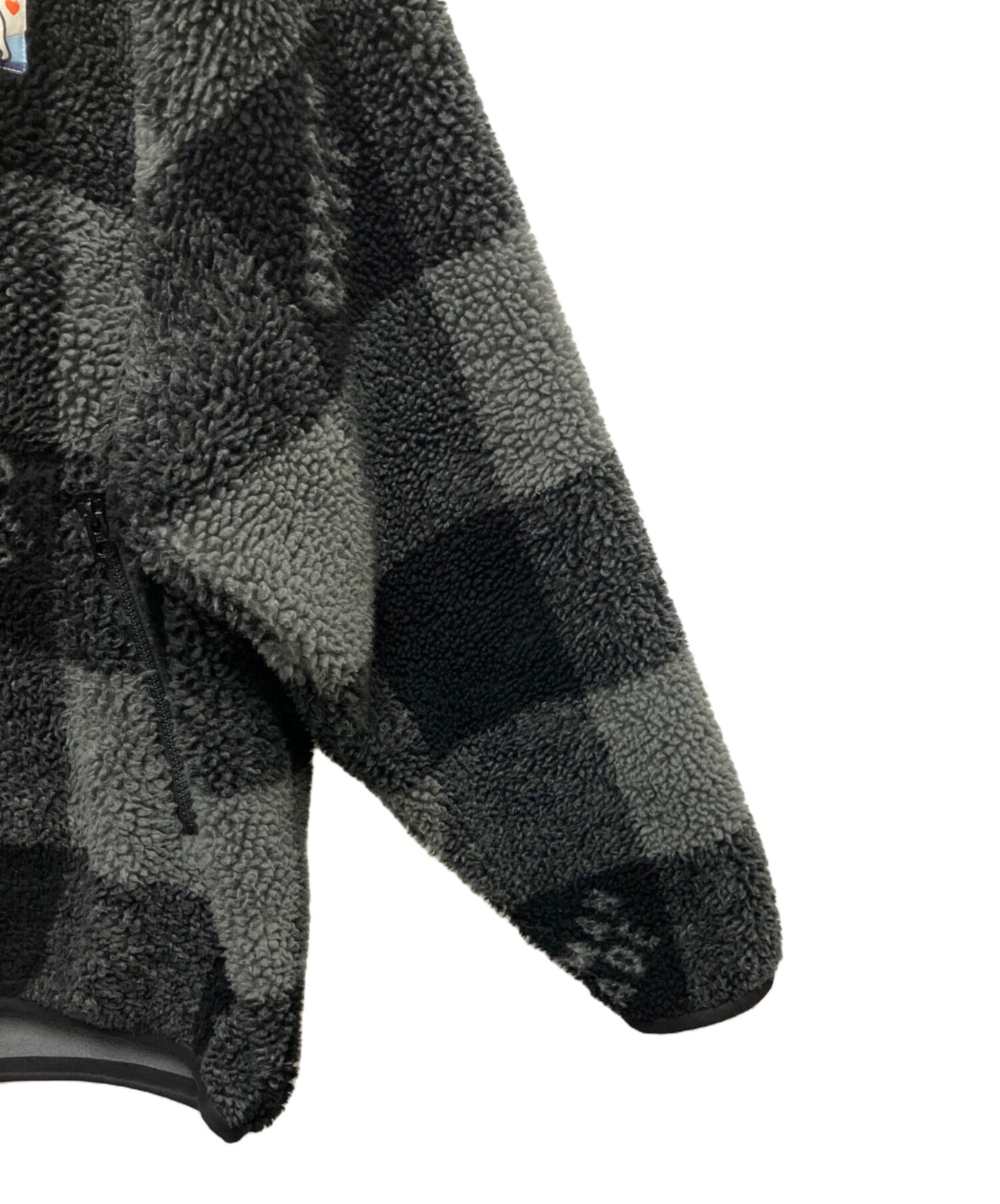 [Pre-owned] HUMAN MADE  CHECK BOA FLEECE JACKET