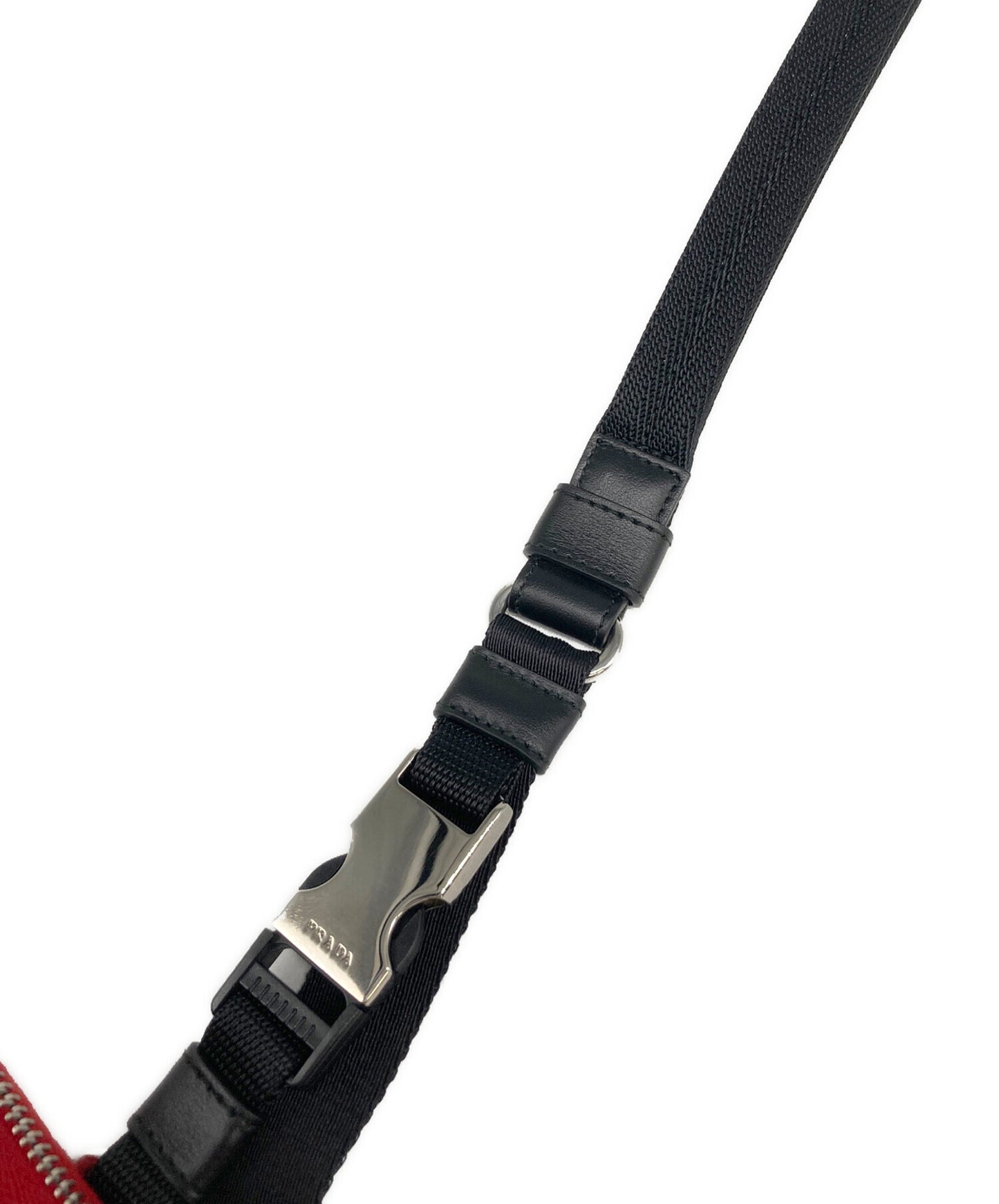 [Pre-owned] PRADA Pet leash with mini pouch 2YG008