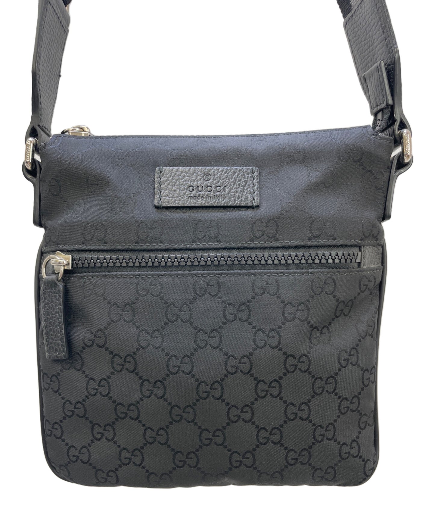 [Pre-owned] GUCCI Shoulder bag GG nylon canvas 449183