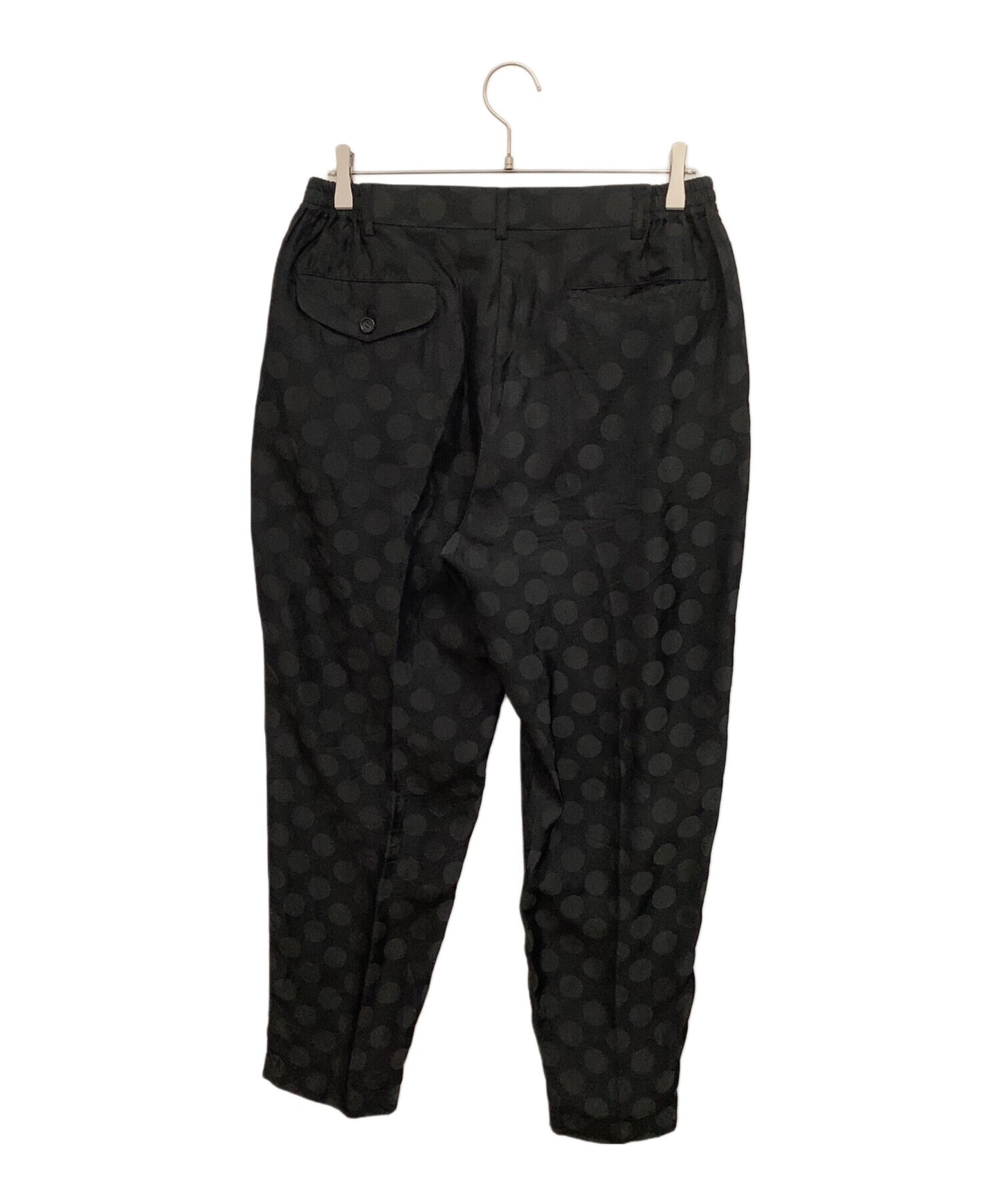 [Pre-owned] BLACK COMME des GARCONS Nylon all-over pattern pants 1I-P012