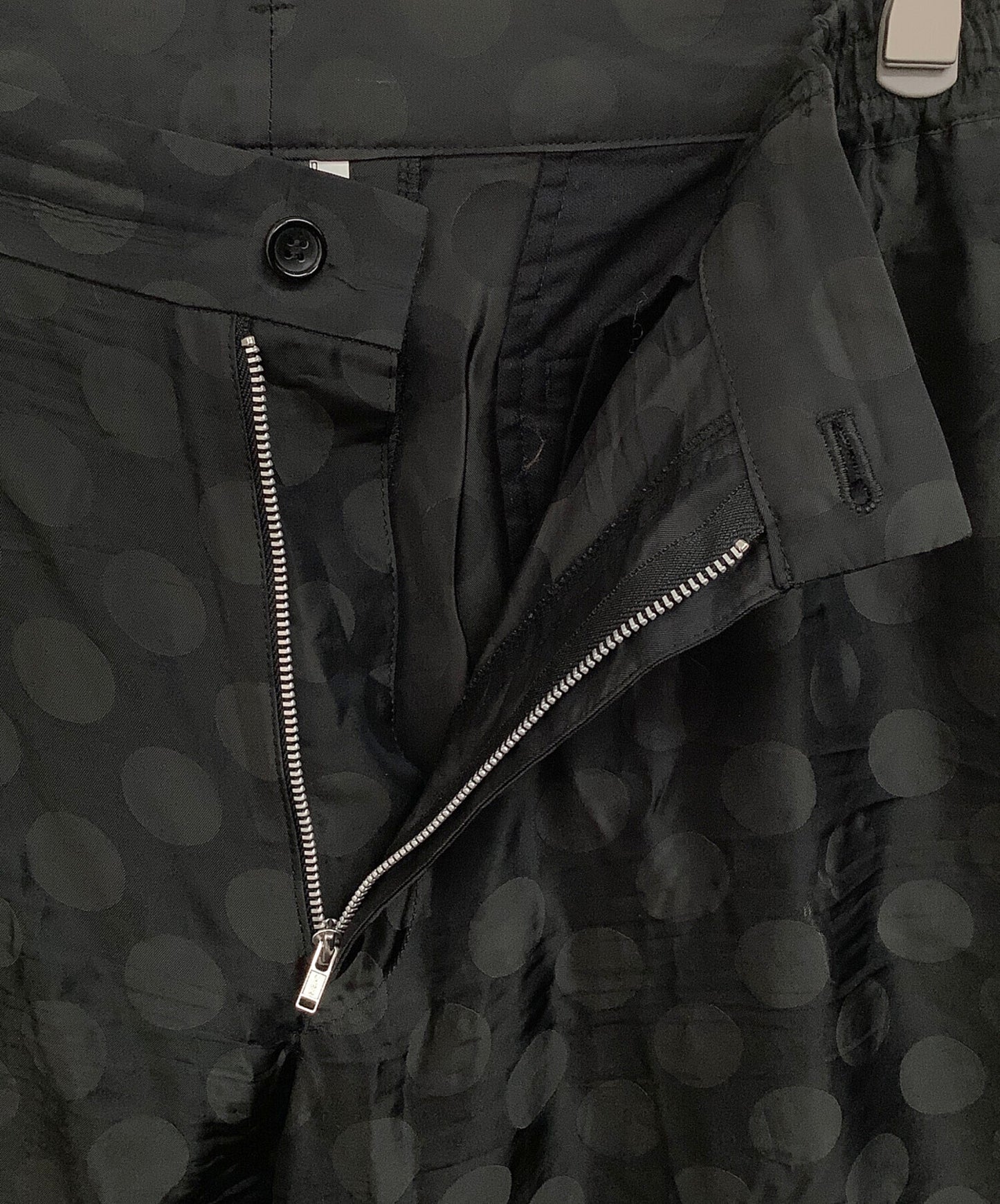 [Pre-owned] BLACK COMME des GARCONS Nylon all-over pattern pants 1I-P012