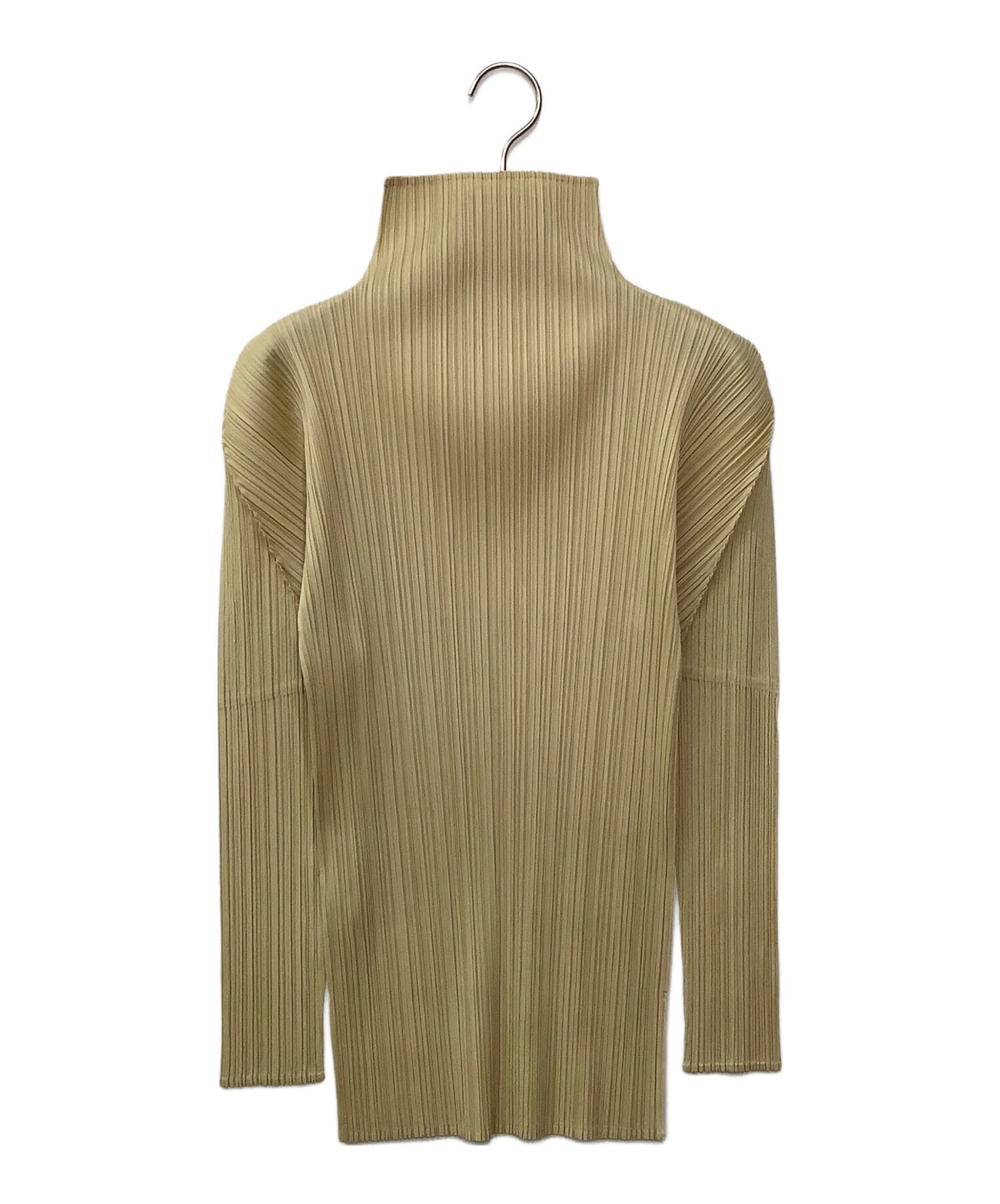 [Pre-owned] PLEATS PLEASE Pleated high neck cut and sewn PP04-JK604