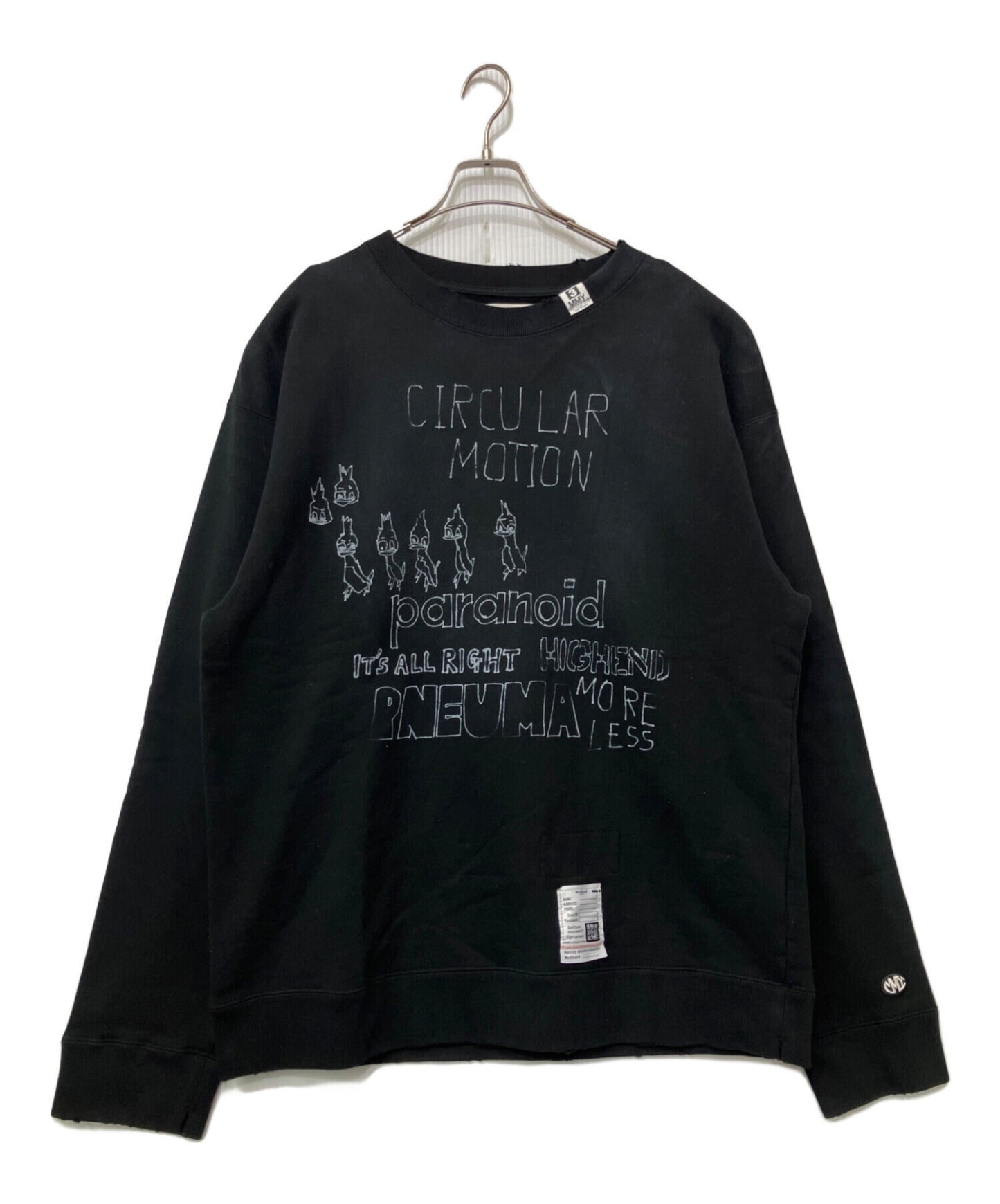 [Pre-owned] MIHARA YASUHIRO sweatshirt J13PO723