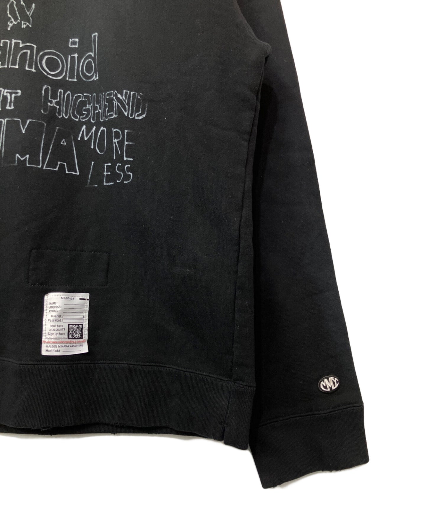 [Pre-owned] MIHARA YASUHIRO sweatshirt J13PO723