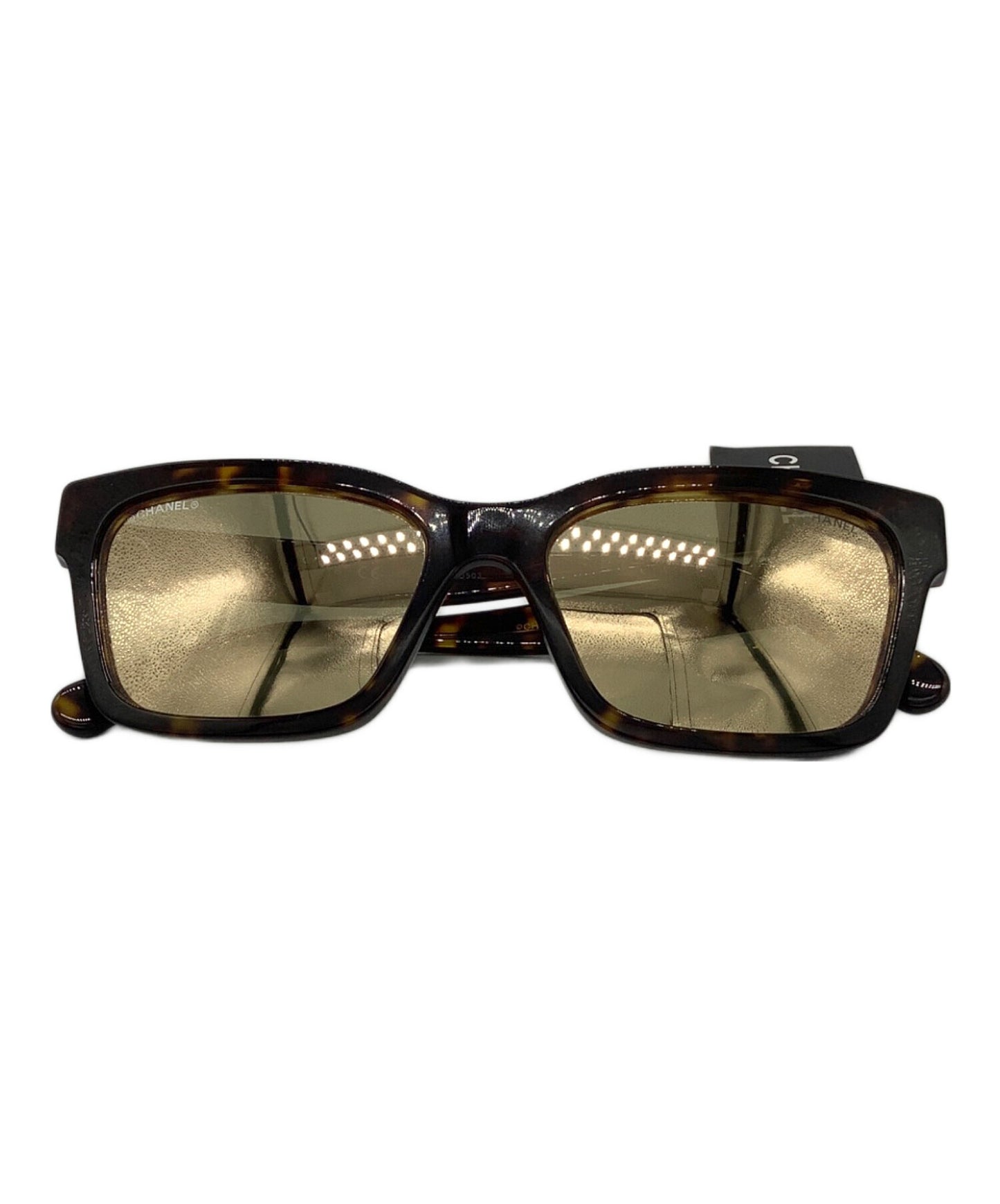 [Pre-owned] CHANEL Square-Shaped Sunglasses 0CH5417A
