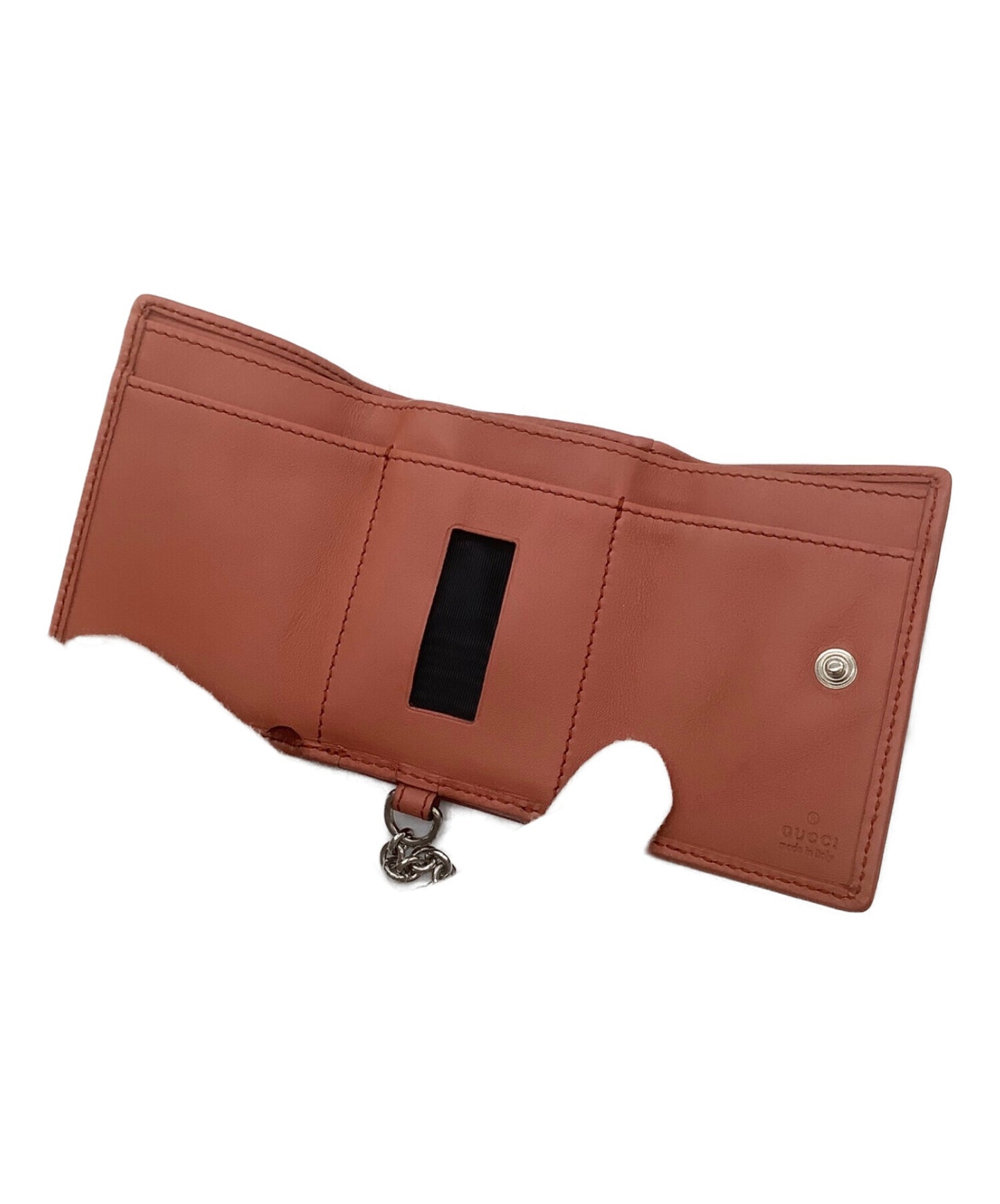 [Pre-owned] GUCCI threefold wallet 256442