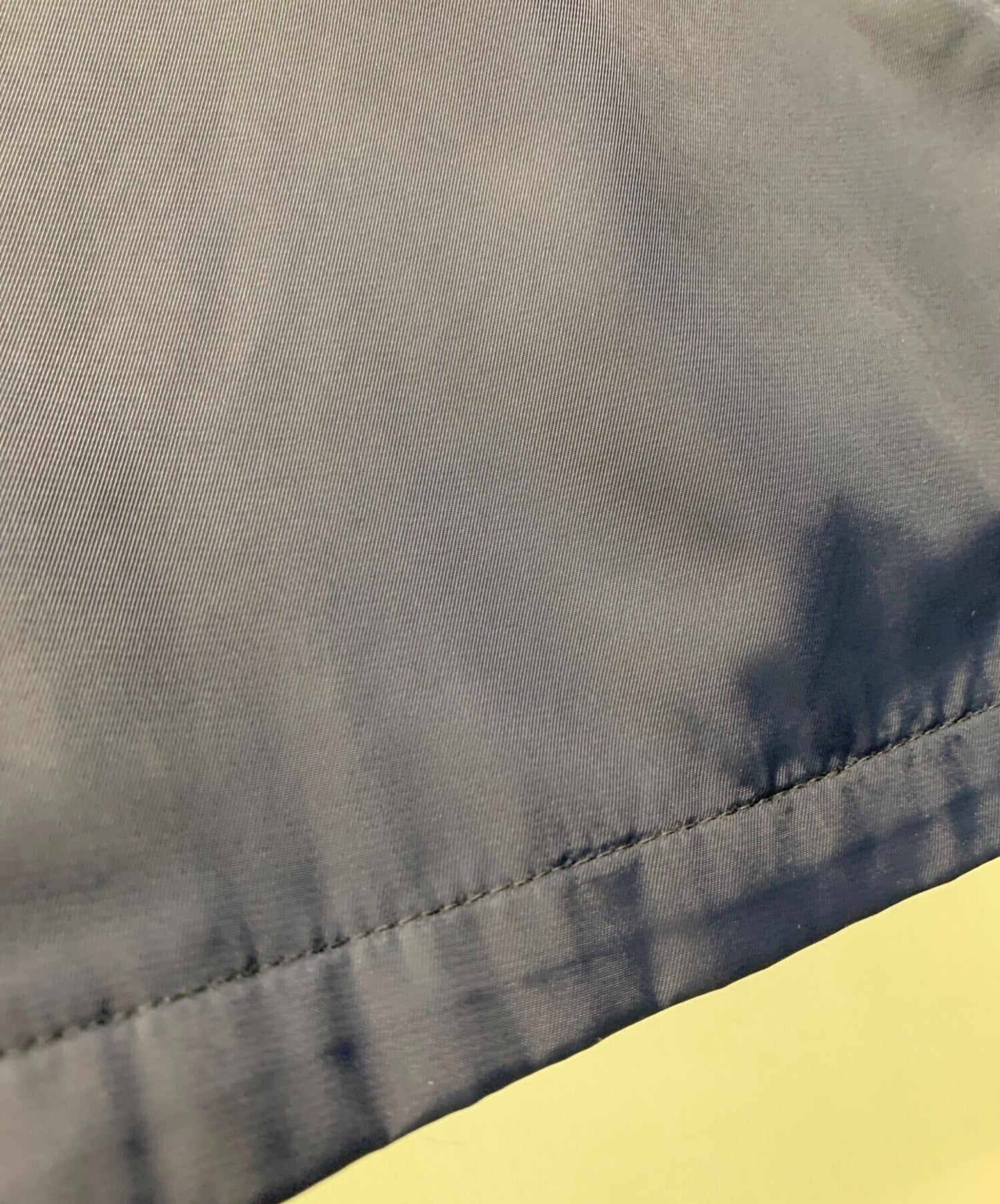 [Pre-owned] A BATHING APE satin and embroidered version of a stadium jumper 0016DD201001X