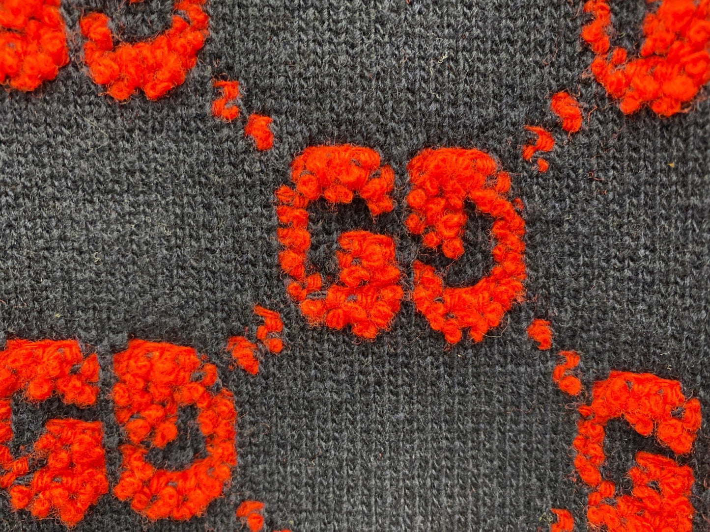 [Pre-owned] GUCCI GG Jacquard Wool Skirt 713301 XKCNA