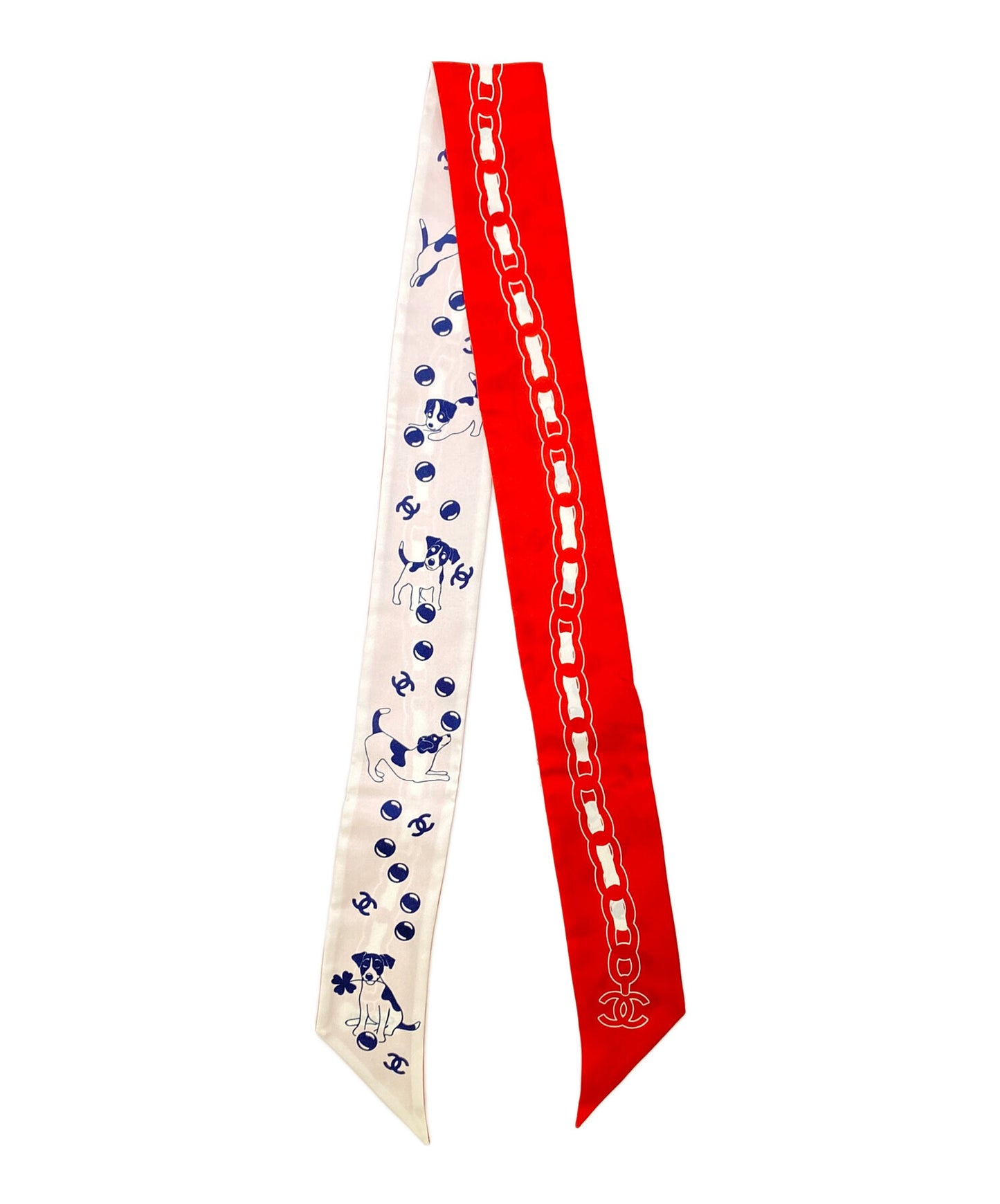 [Pre-owned] CHANEL hair band scarf