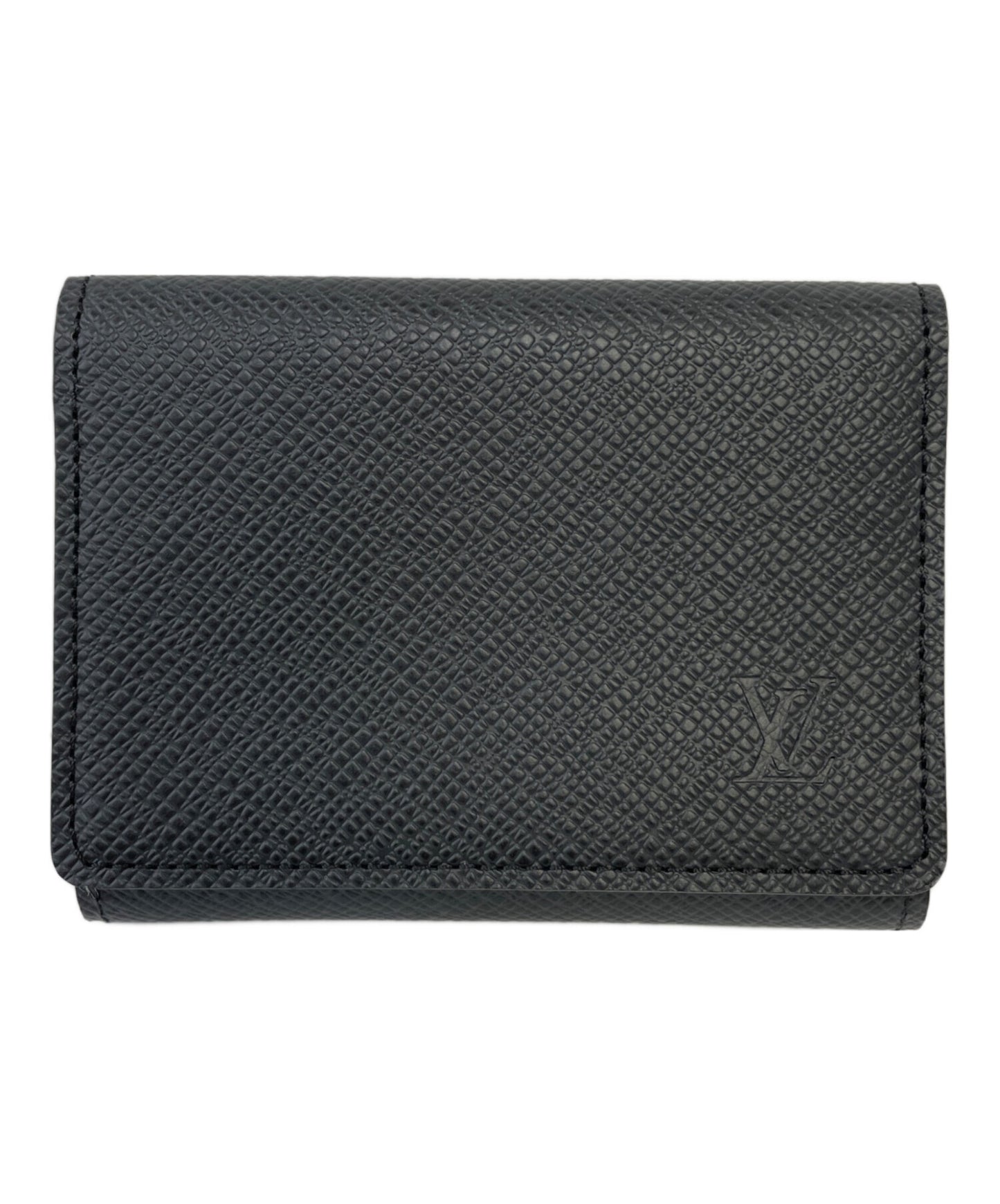 [Pre-owned] LOUIS VUITTON Card case Enveloppe Carte de Visite Ardoise M30922