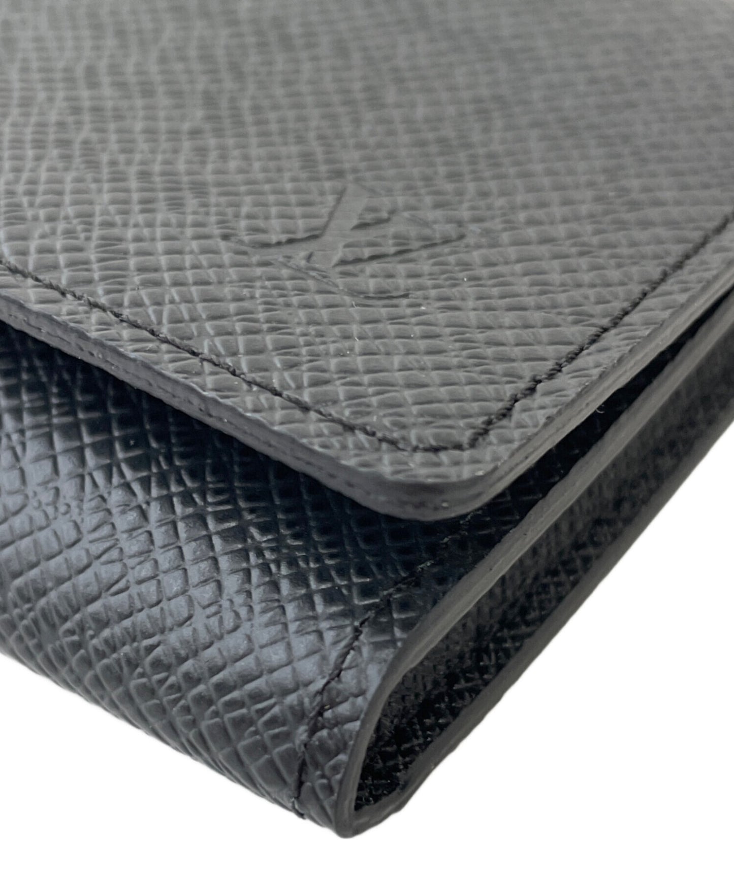 [Pre-owned] LOUIS VUITTON Card case Enveloppe Carte de Visite Ardoise M30922