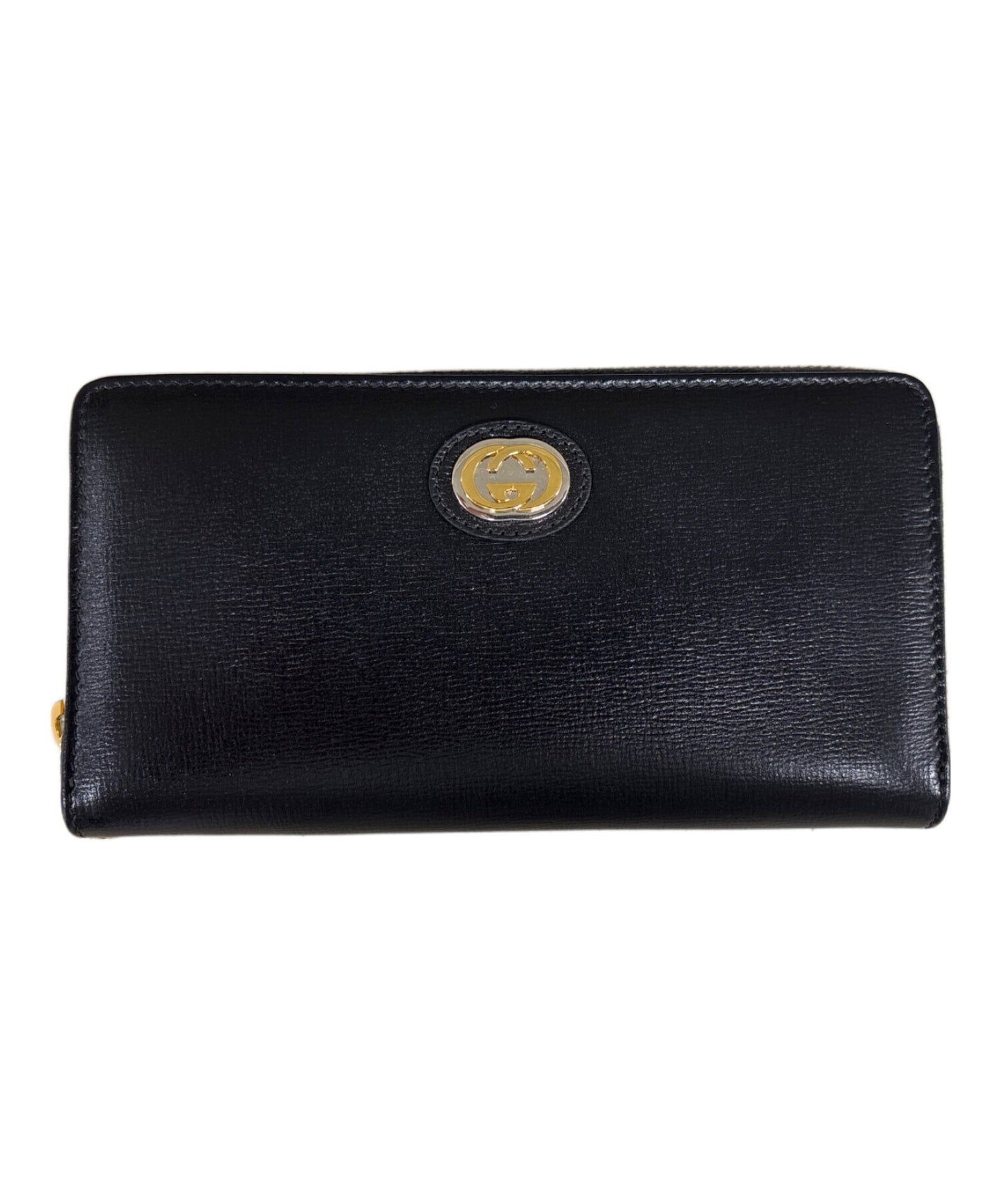 [Pre-owned] GUCCI Long Wallet Round Zipper Marina 598543