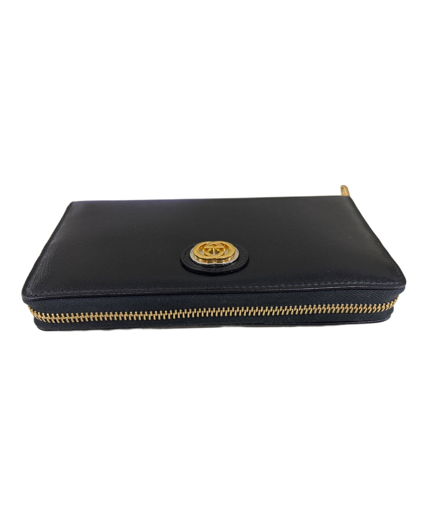[Pre-owned] GUCCI Long Wallet Round Zipper Marina 598543