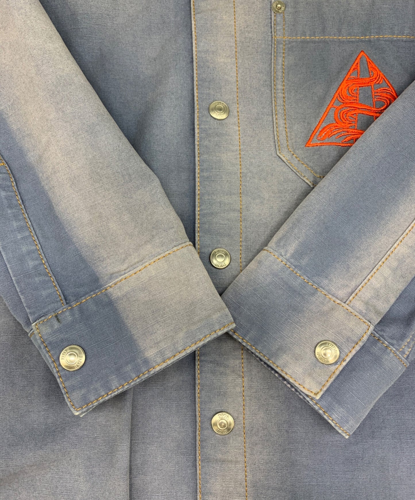 [Pre-owned] Dior DIOR long-sleeved shirt 013d580e324x