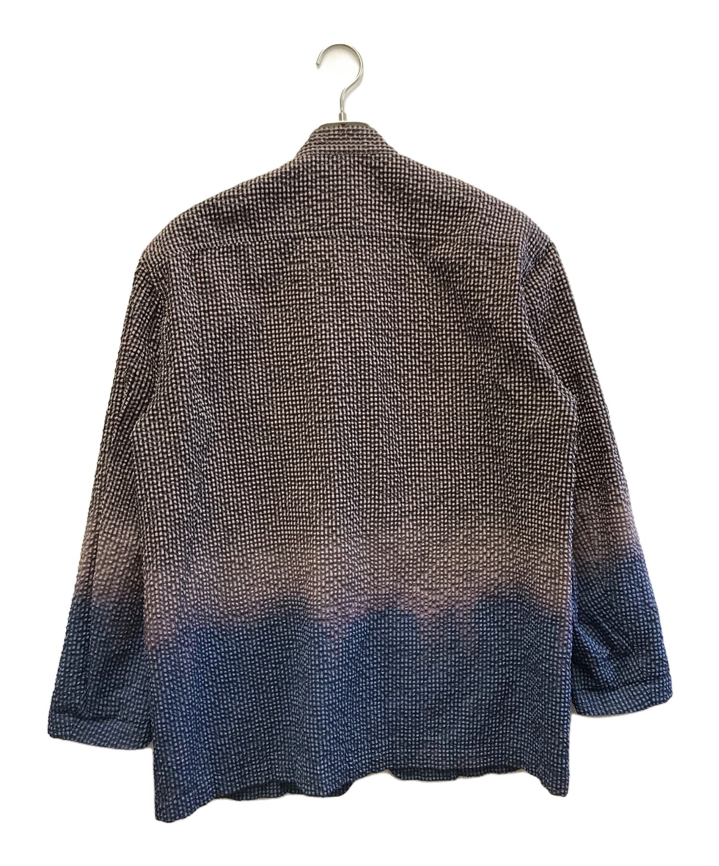 [Pre-owned] ISSEY MIYAKE WHITE LABEL band-collar shirt ME24FU623