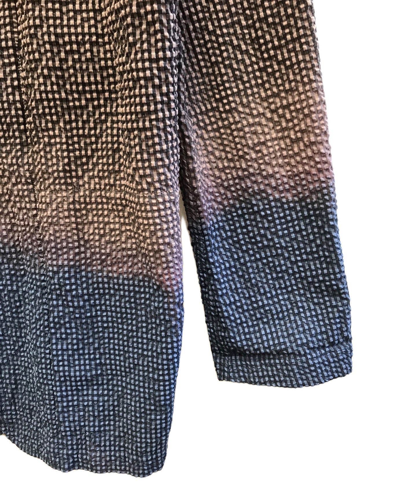 [Pre-owned] ISSEY MIYAKE WHITE LABEL band-collar shirt ME24FU623