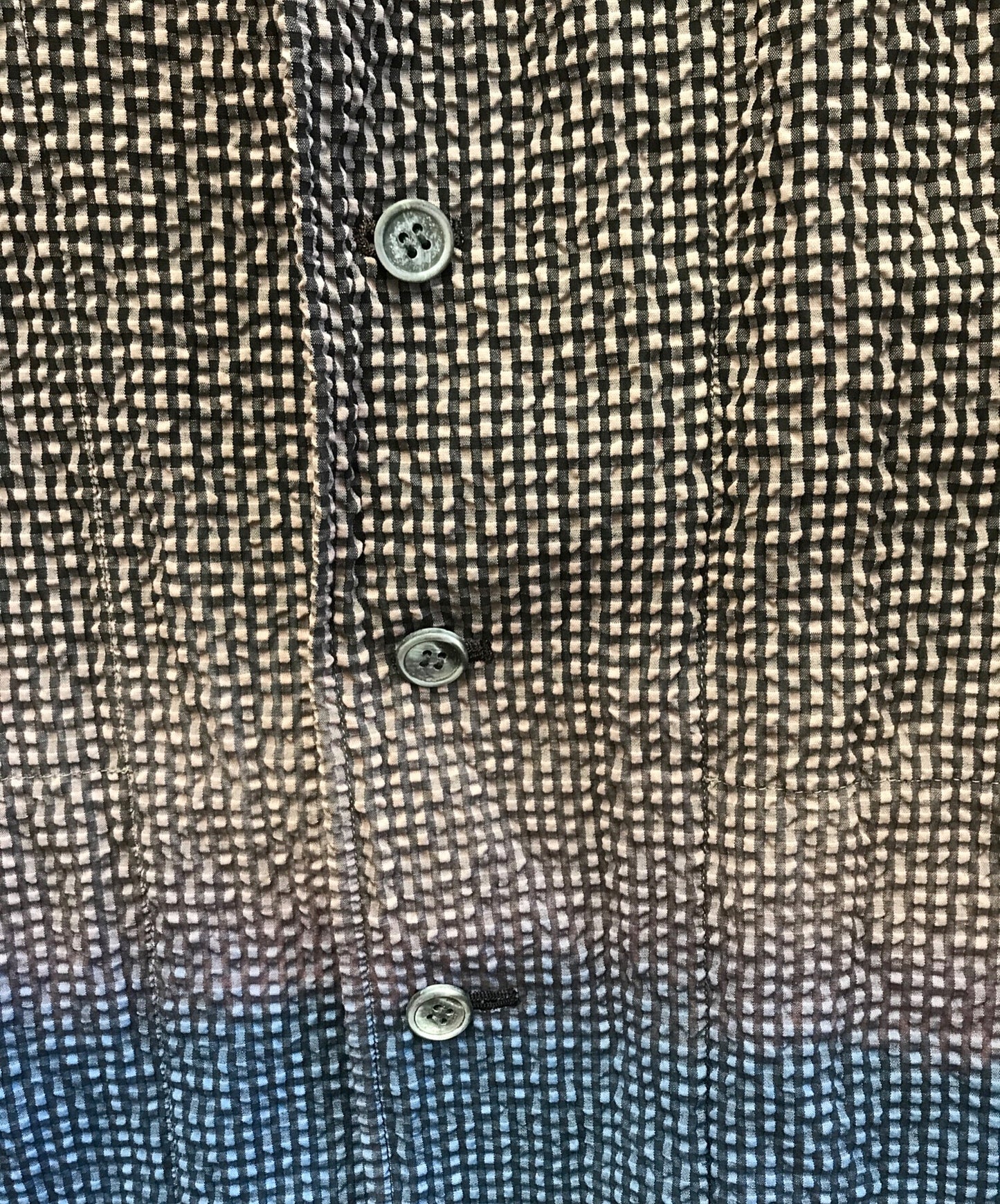 [Pre-owned] ISSEY MIYAKE WHITE LABEL band-collar shirt ME24FU623