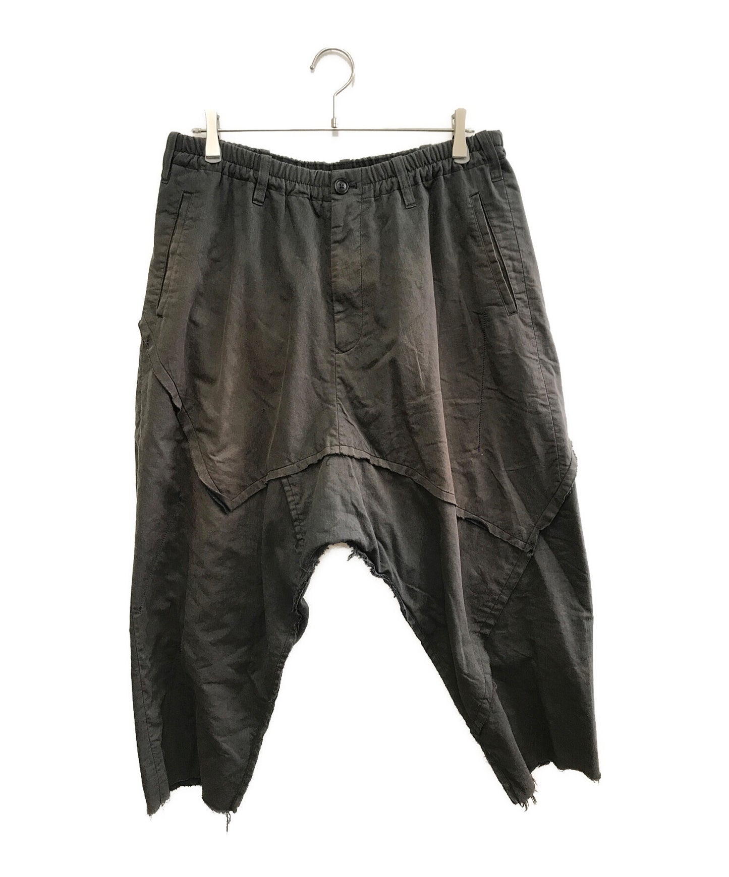 [Pre-owned] Yohji Yamamoto pour homme Damaged layered pants HY-P24-031