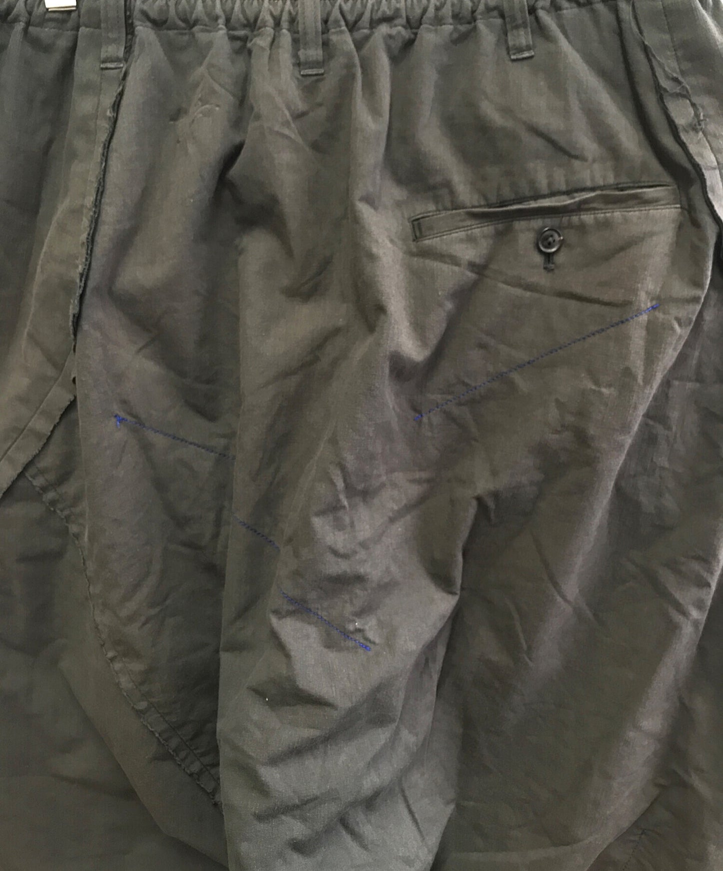[Pre-owned] Yohji Yamamoto pour homme Damaged layered pants HY-P24-031