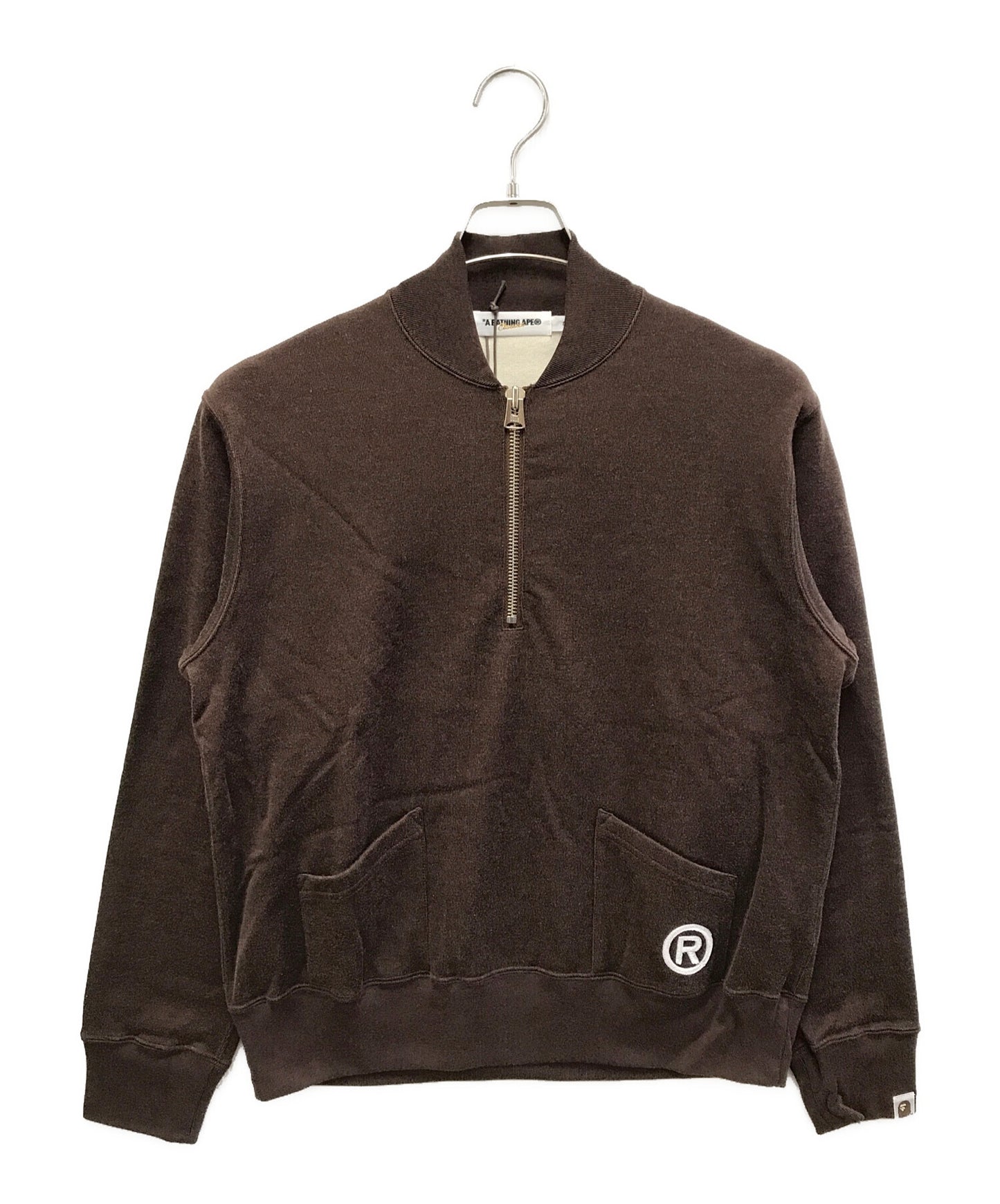 [Pre-owned] A BATHING APE Half Zip Sweatshirt