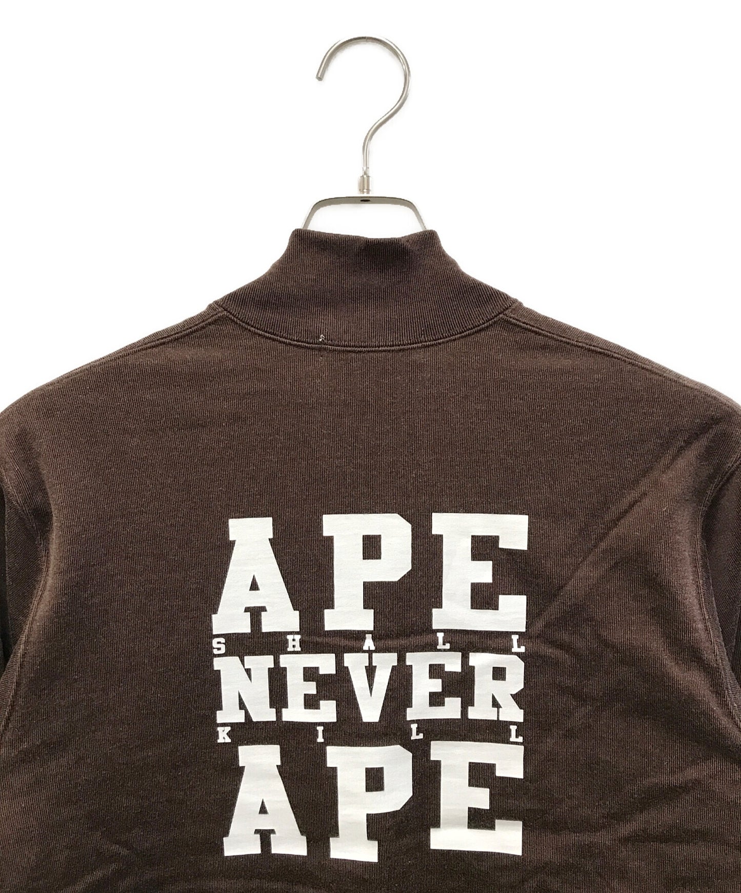 [Pre-owned] A BATHING APE Half Zip Sweatshirt