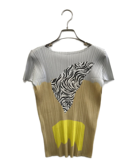 [Pre-owned] PLEATS PLEASE pleated knit PP93-JK733