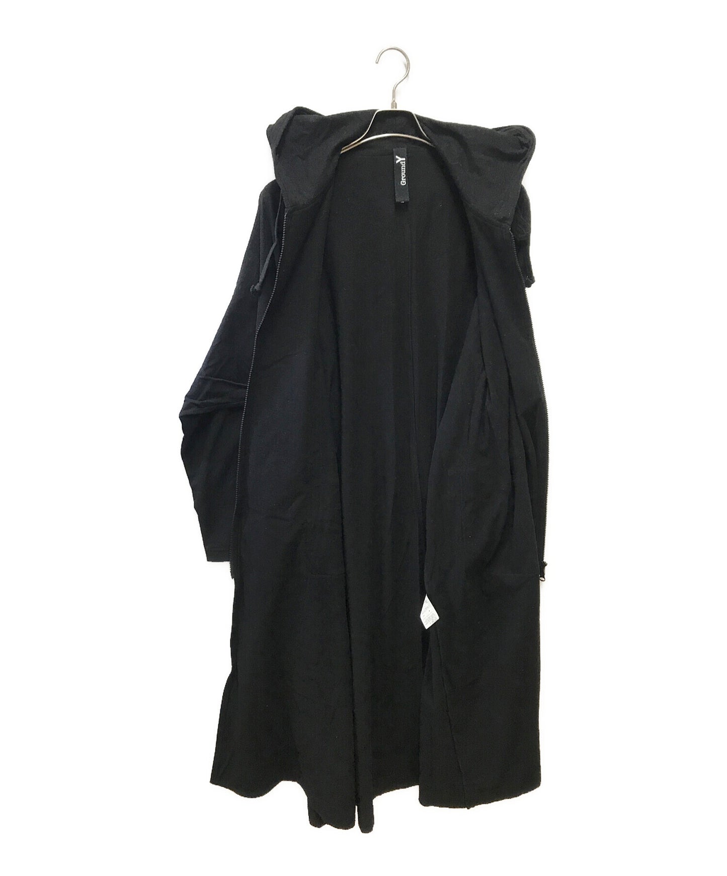 [Pre-owned] GROUND Y long hooded cardigan GA-D04-040