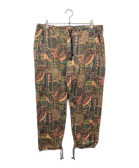 [Pre-owned] YOHJI YAMAMOTO All-over patterned easy pants HO-P01-033