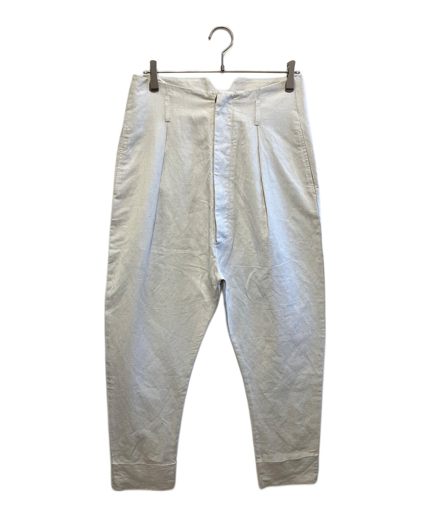 [Pre-owned] Vivienne Westwood Linen blend tapered pants