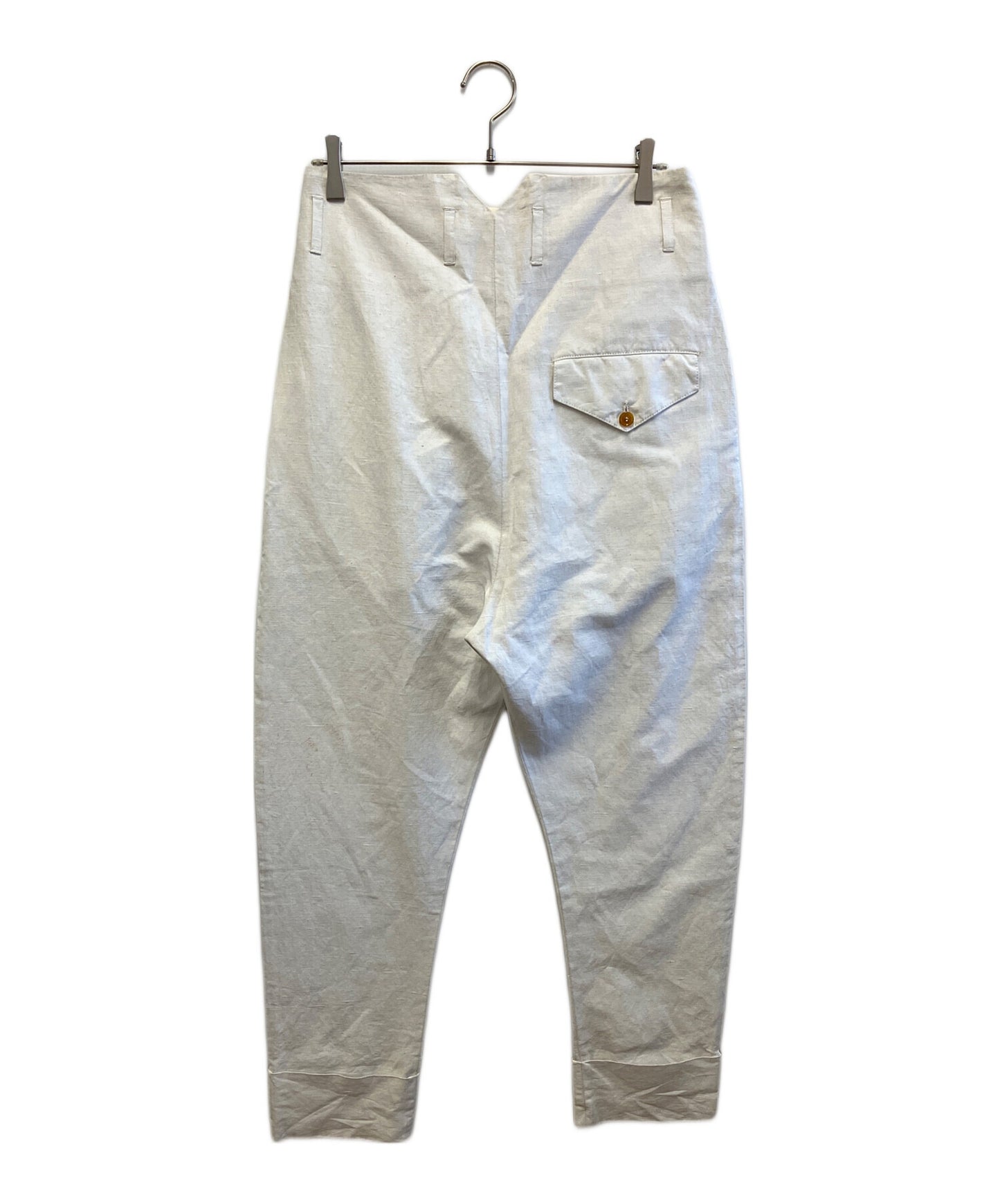 [Pre-owned] Vivienne Westwood Linen blend tapered pants