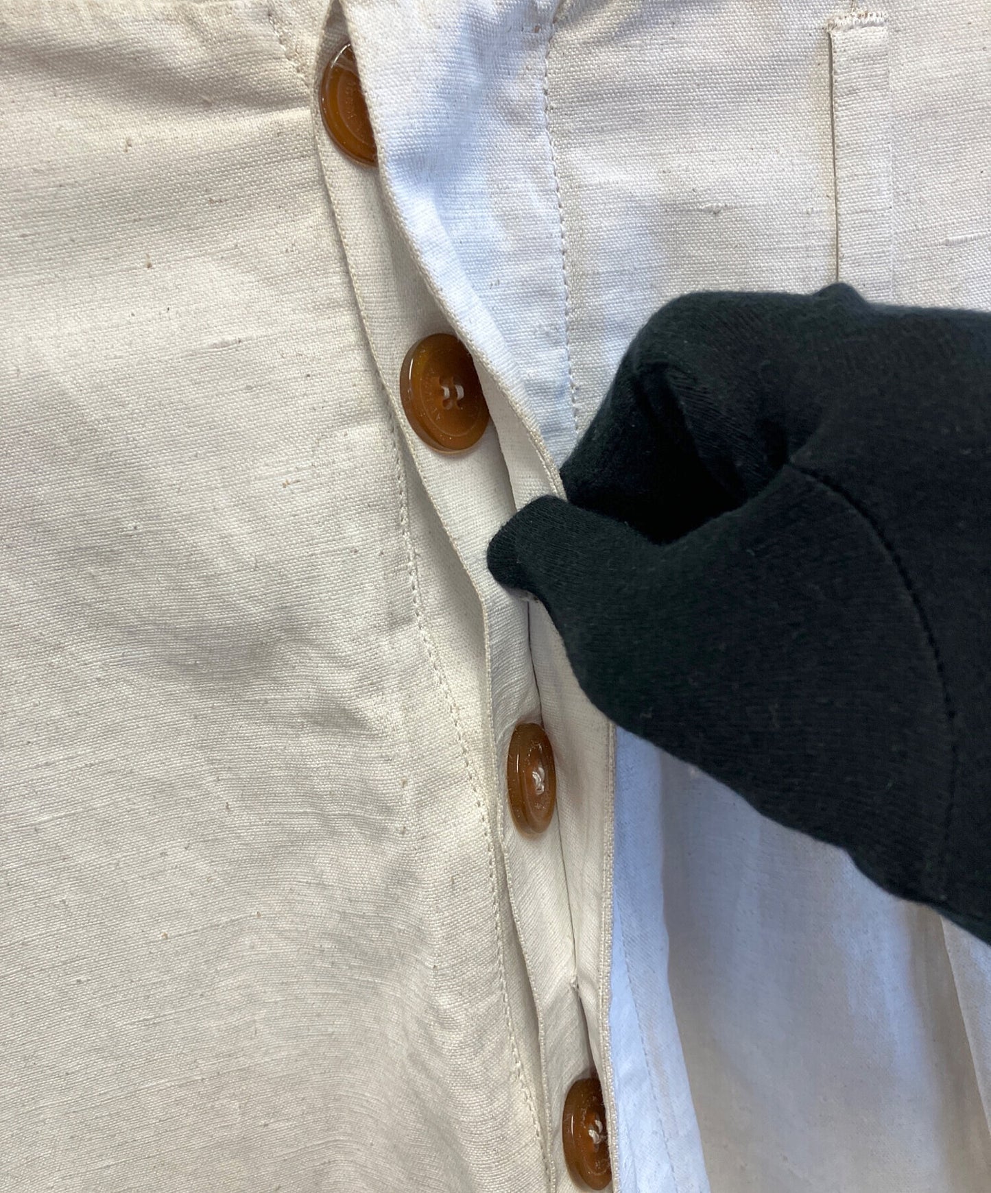 [Pre-owned] Vivienne Westwood Linen blend tapered pants