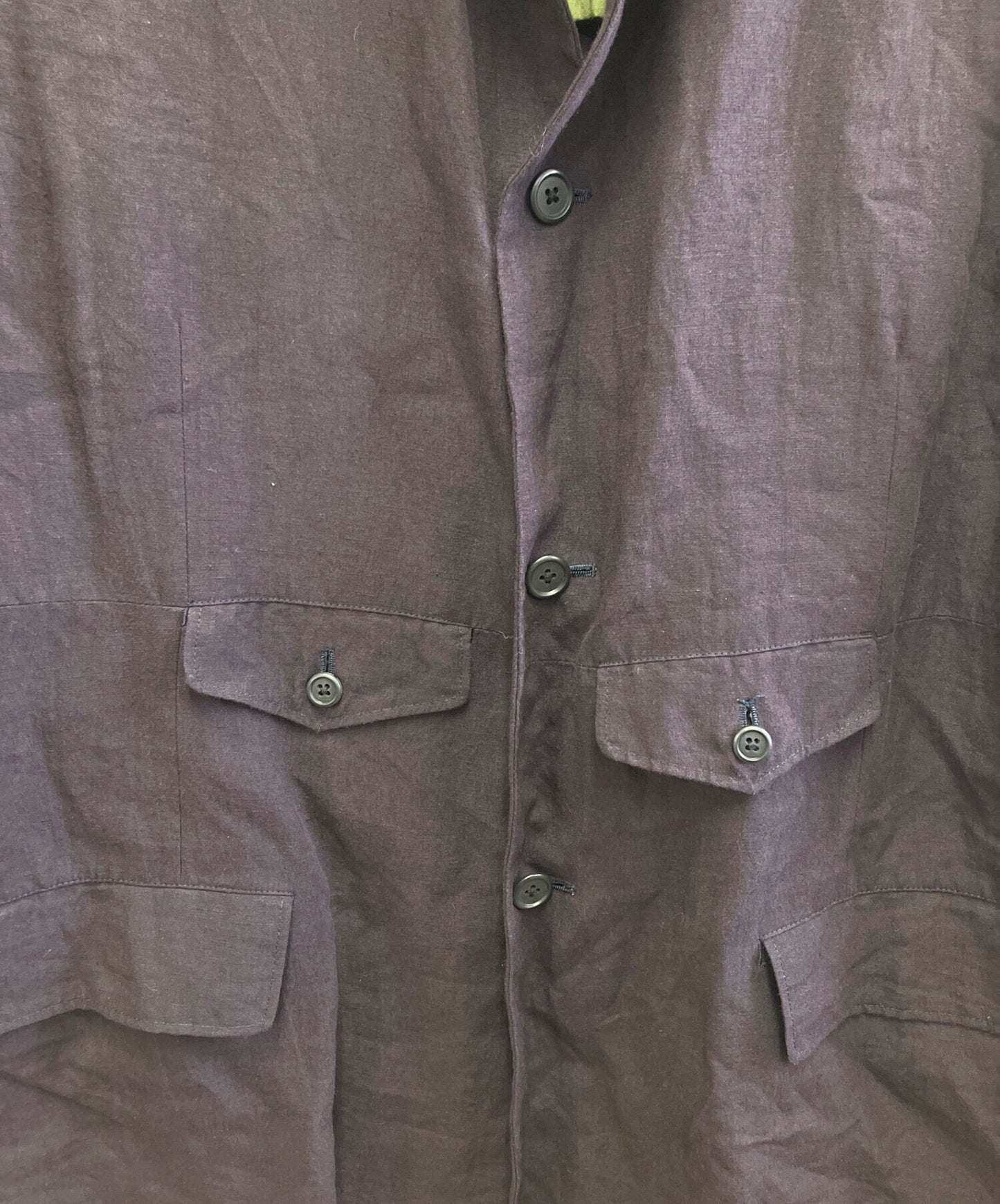 [Pre-owned] Yohji Yamamoto pour homme linen coat