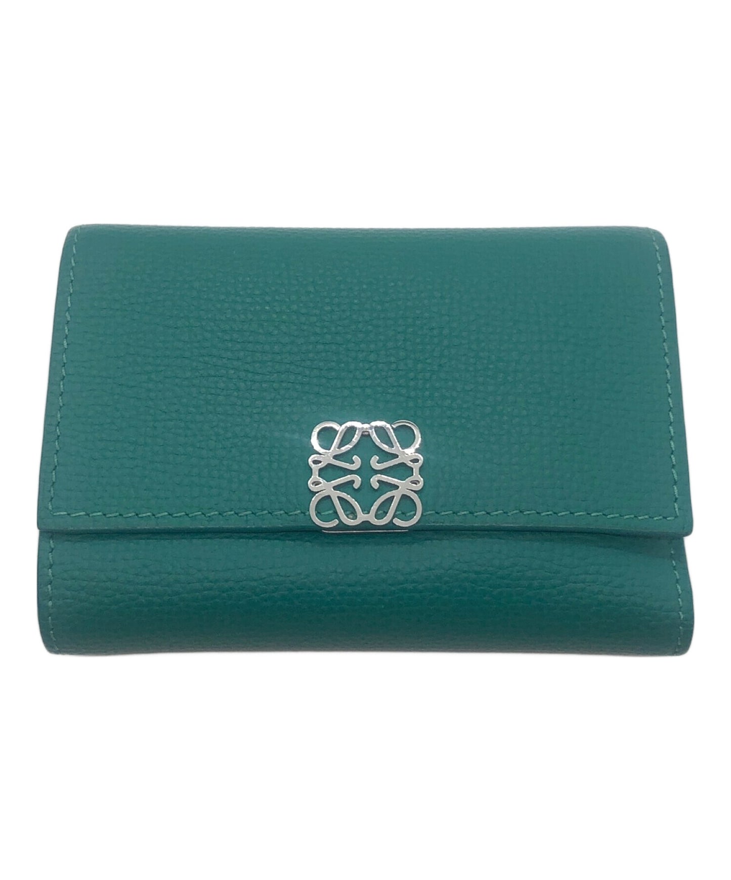 [Pre-owned] LOEWE Anagram Triford Wallet