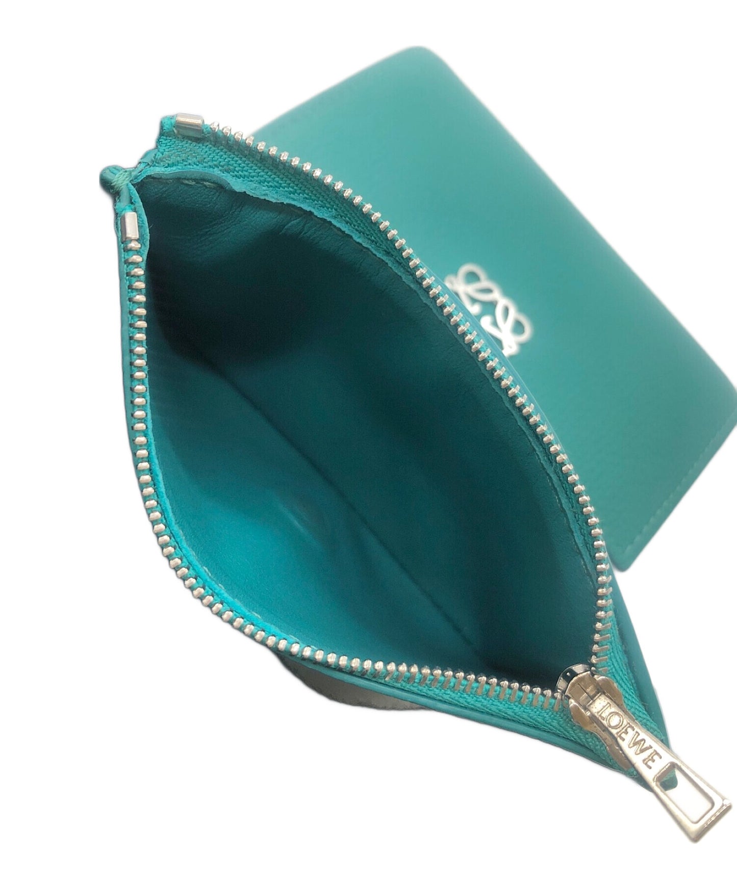 [Pre-owned] LOEWE Anagram Triford Wallet