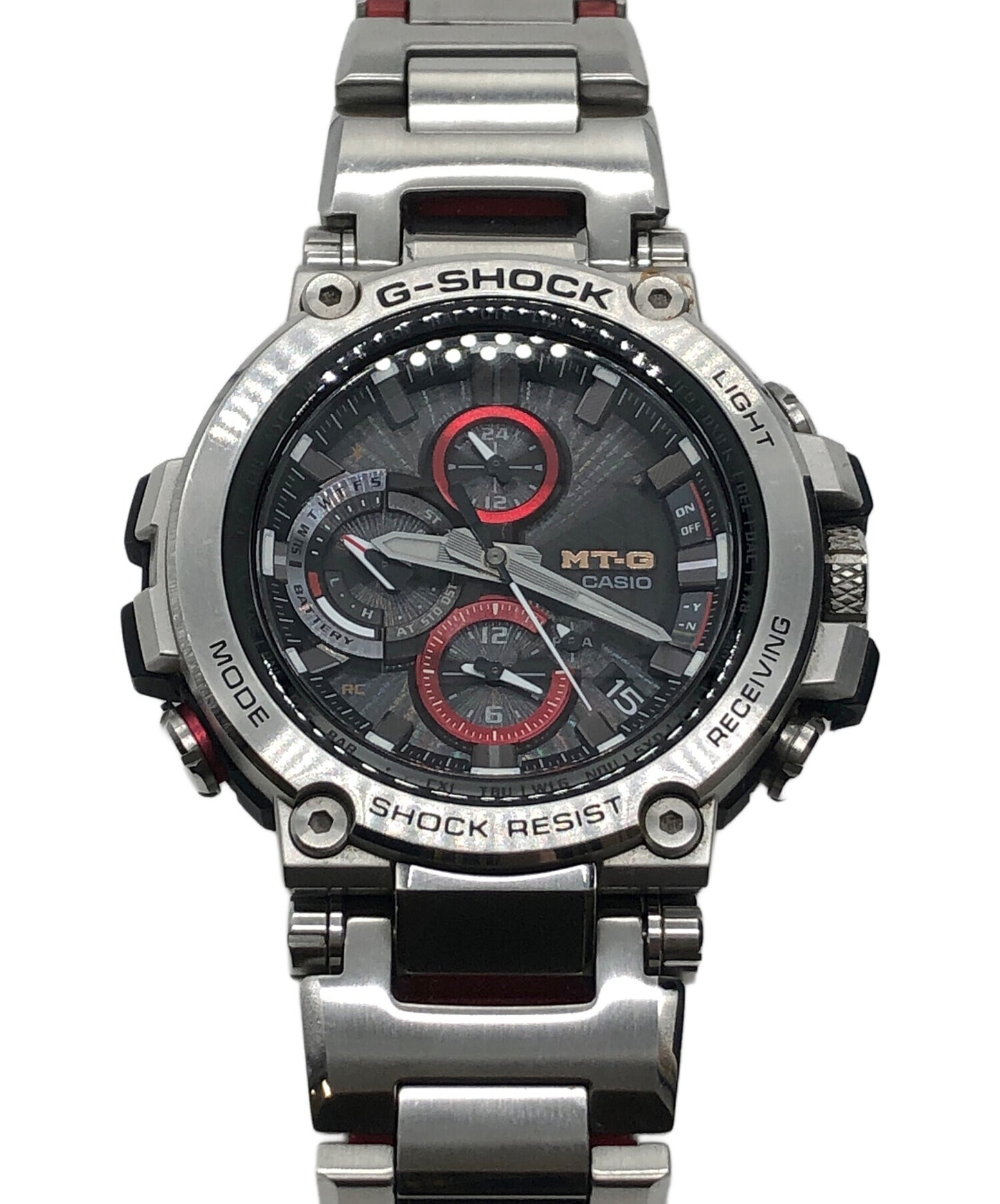 [Pre-owned] CASIO G-SHOCK G-STEEL Solar radio-controlled watch with Bluetooth MT-GB1000