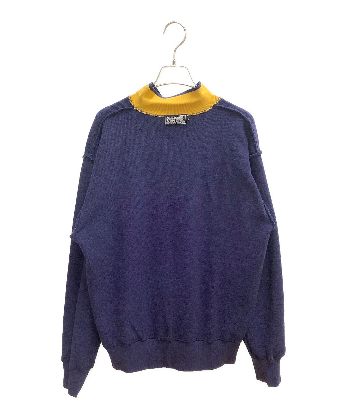 [Pre-owned] Hysteric Glamour DEVIL MOTOR Collared Sweatshirt 02221CS02